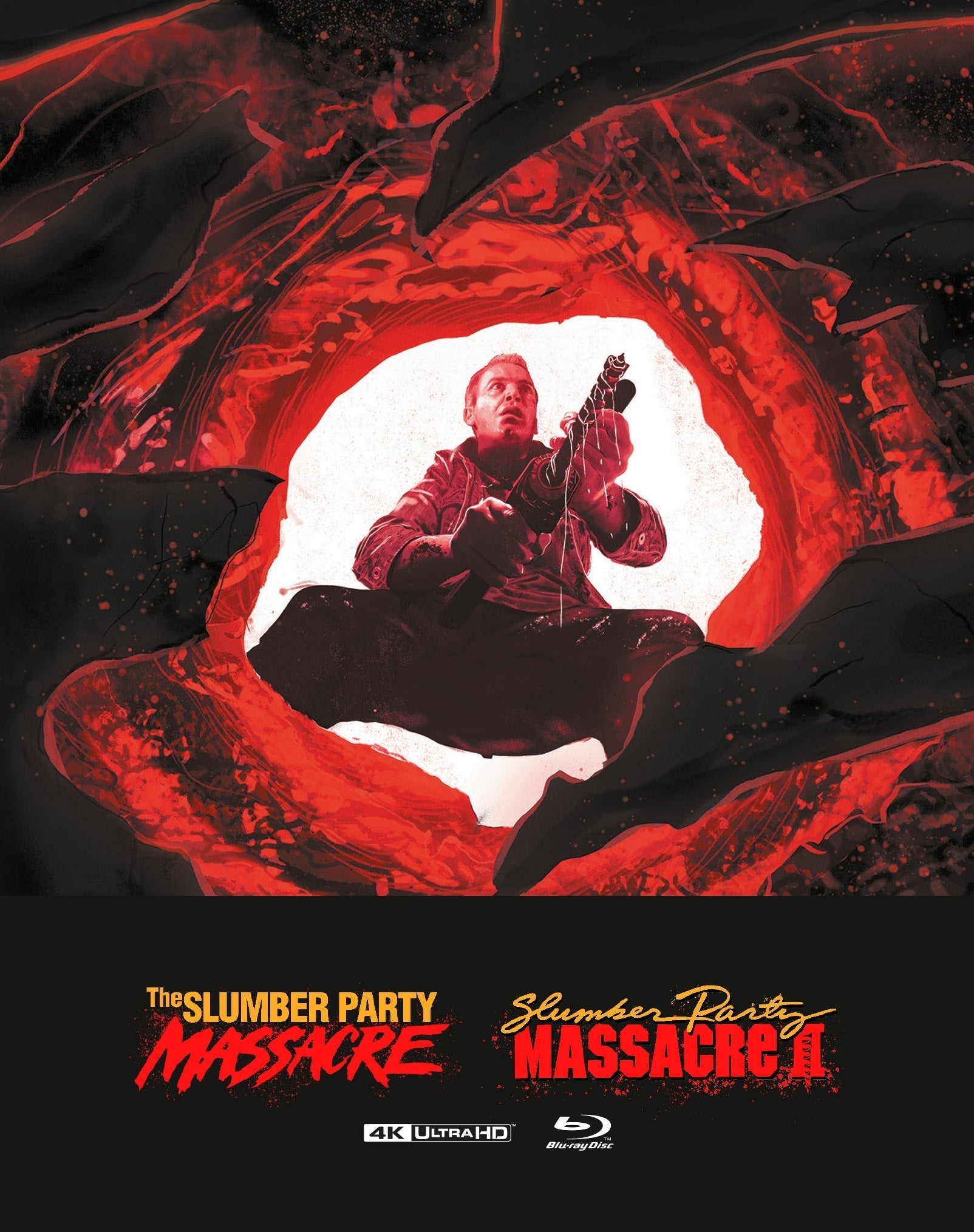 THE SLUMBER PARTY MASSACRE I AND II (REGION FREE/B IMPORT - LIMITED EDITION) 4K UHD/BLU-RAY