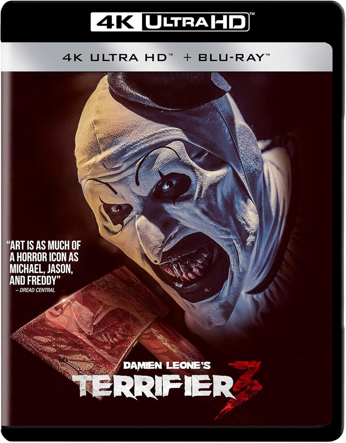 TERRIFIER 3 4K UHD/BLU-RAY
