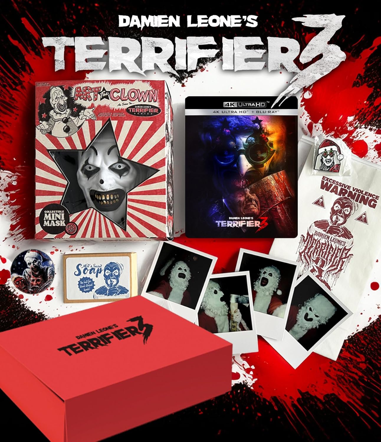 TERRIFIER 3 (LIMITED EDITION) 4K UHD/BLU-RAY