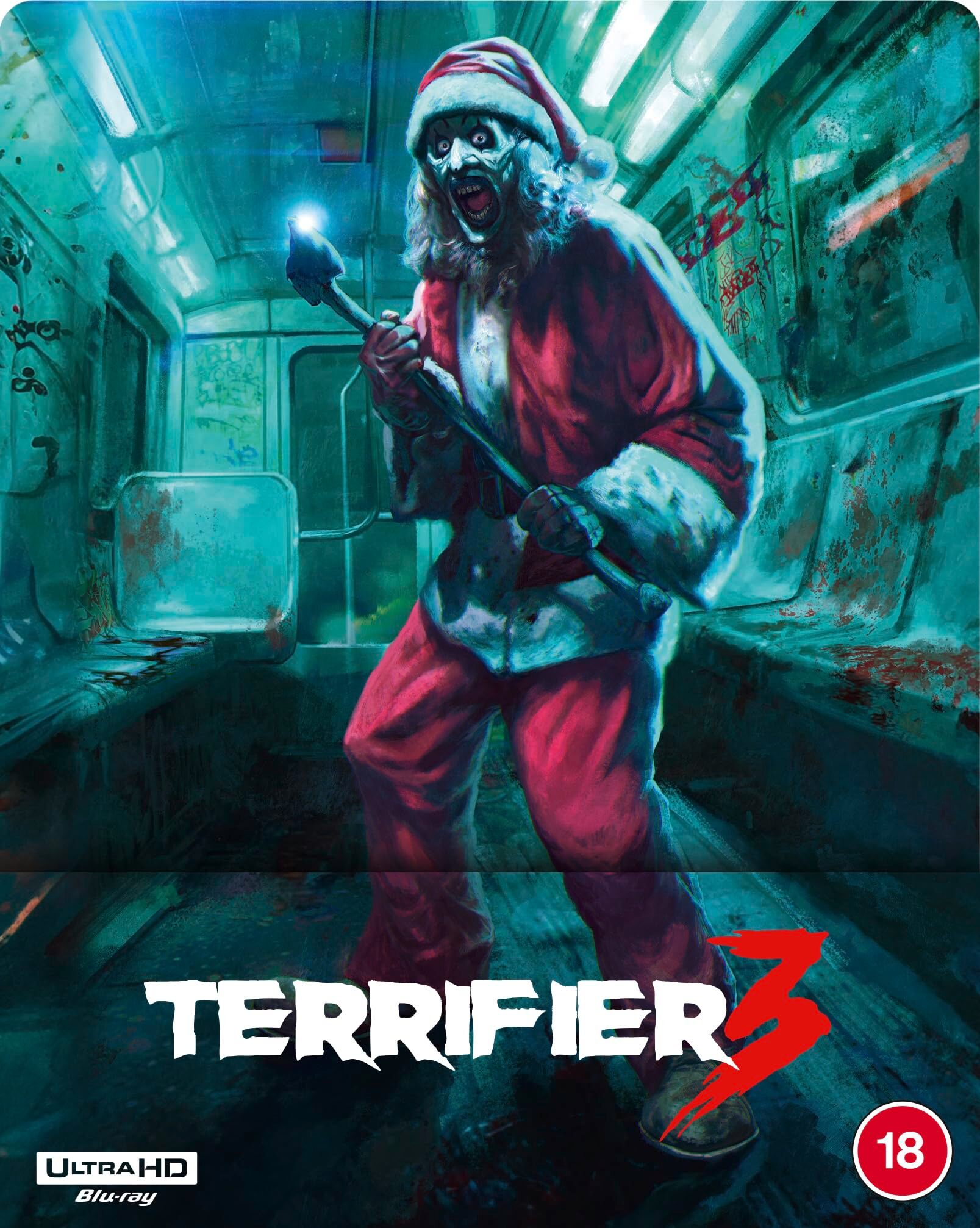 TERRIFIER 3 (REGION FREE IMPORT - LIMITED EDITION) 4K UHD STEELBOOK