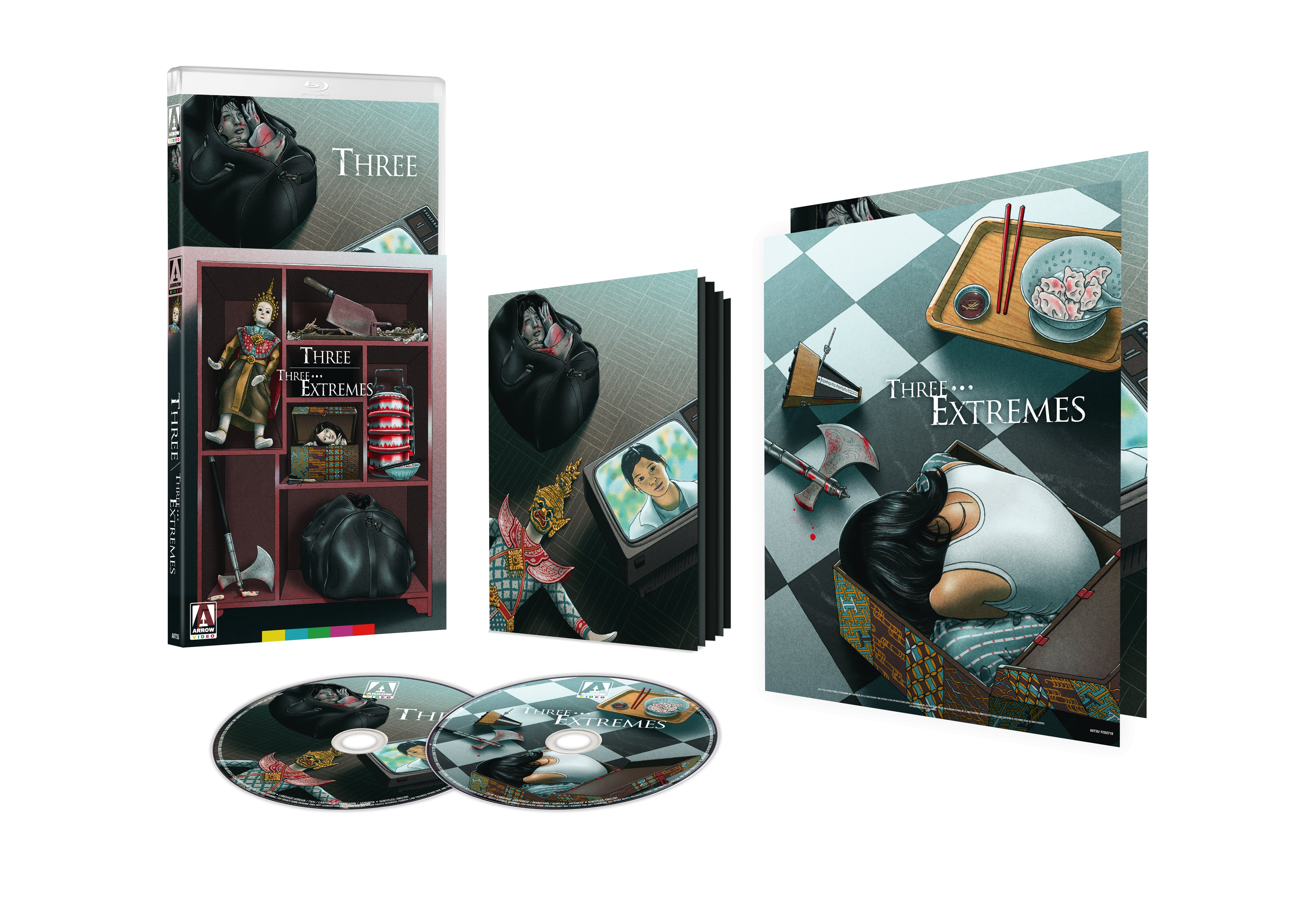 THREE / THREE... EXTREMES (LIMITED EDITION) BLU-RAY