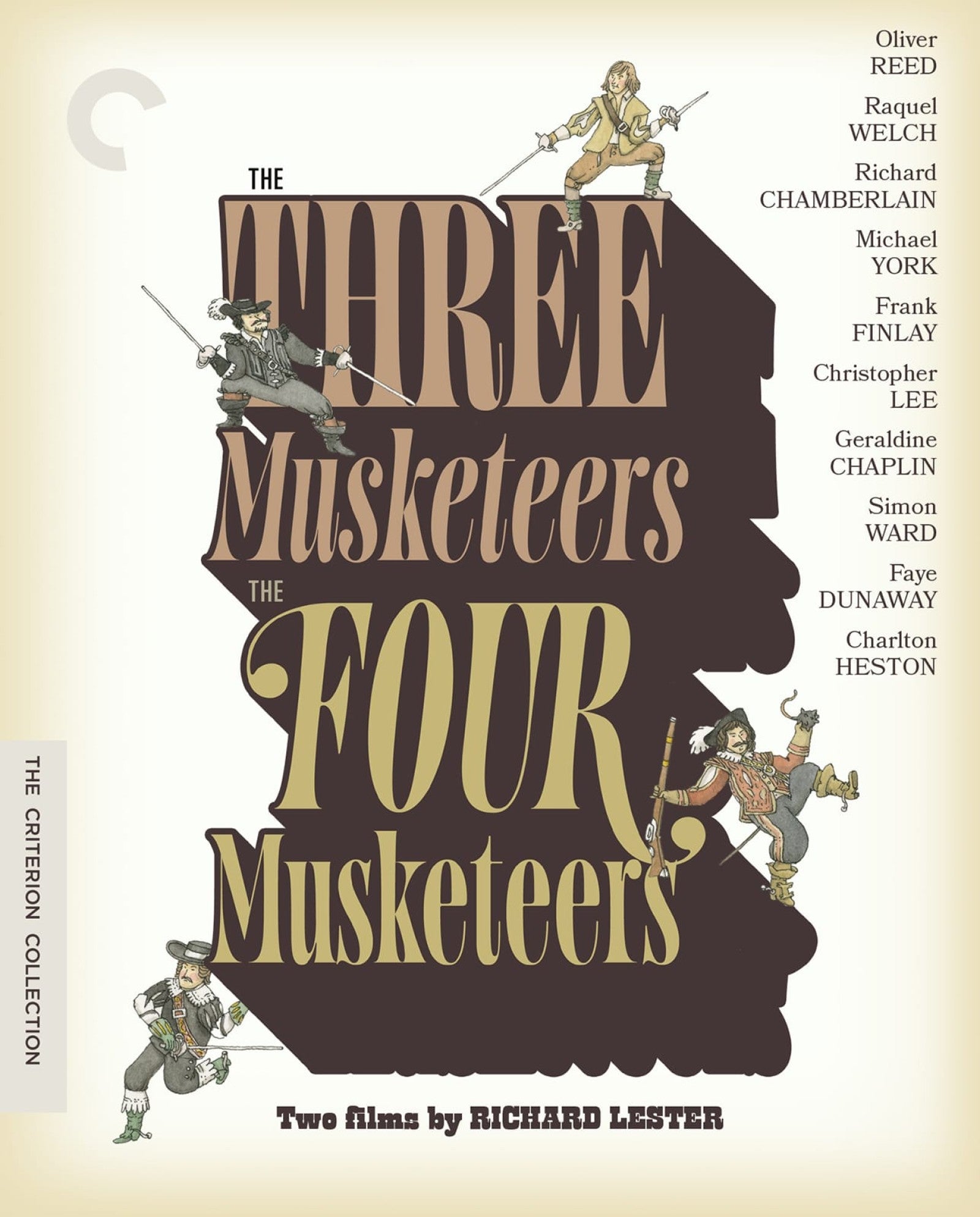 THE THREE MUSKETEERS / THE FOUR MUSKETEERS 4K UHD/BLU-RAY