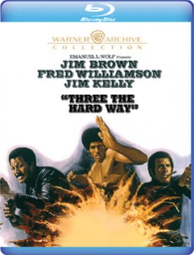 THREE THE HARD WAY BLU-RAY