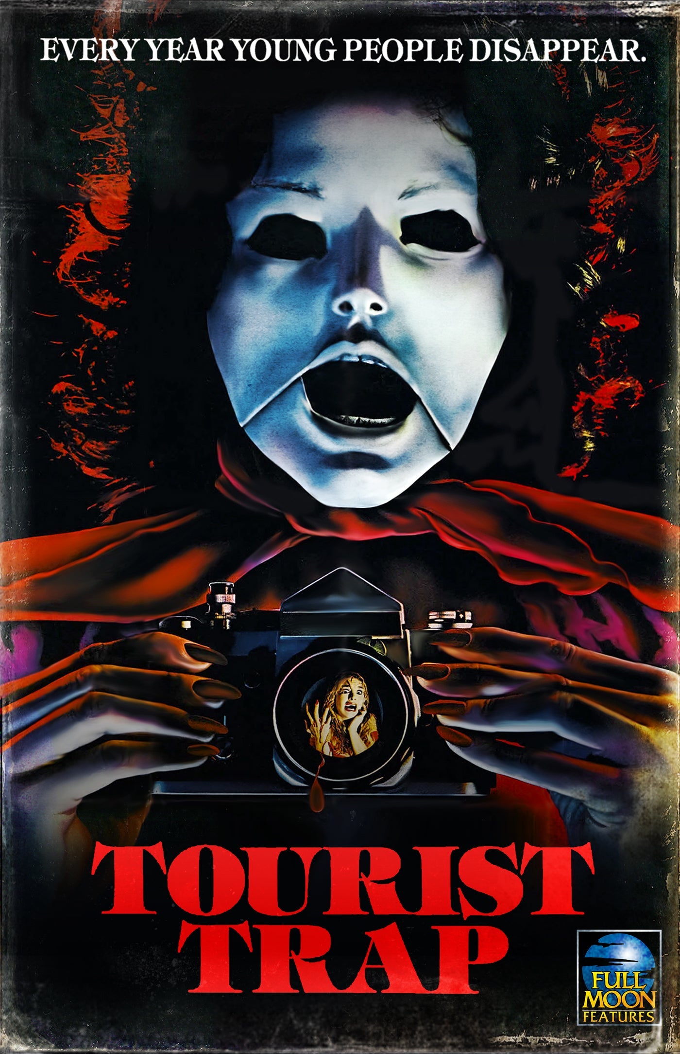 TOURIST TRAP (LIMITED EDITION) VHS RETRO BIG BOX BLU-RAY/DVD [SCRATCH