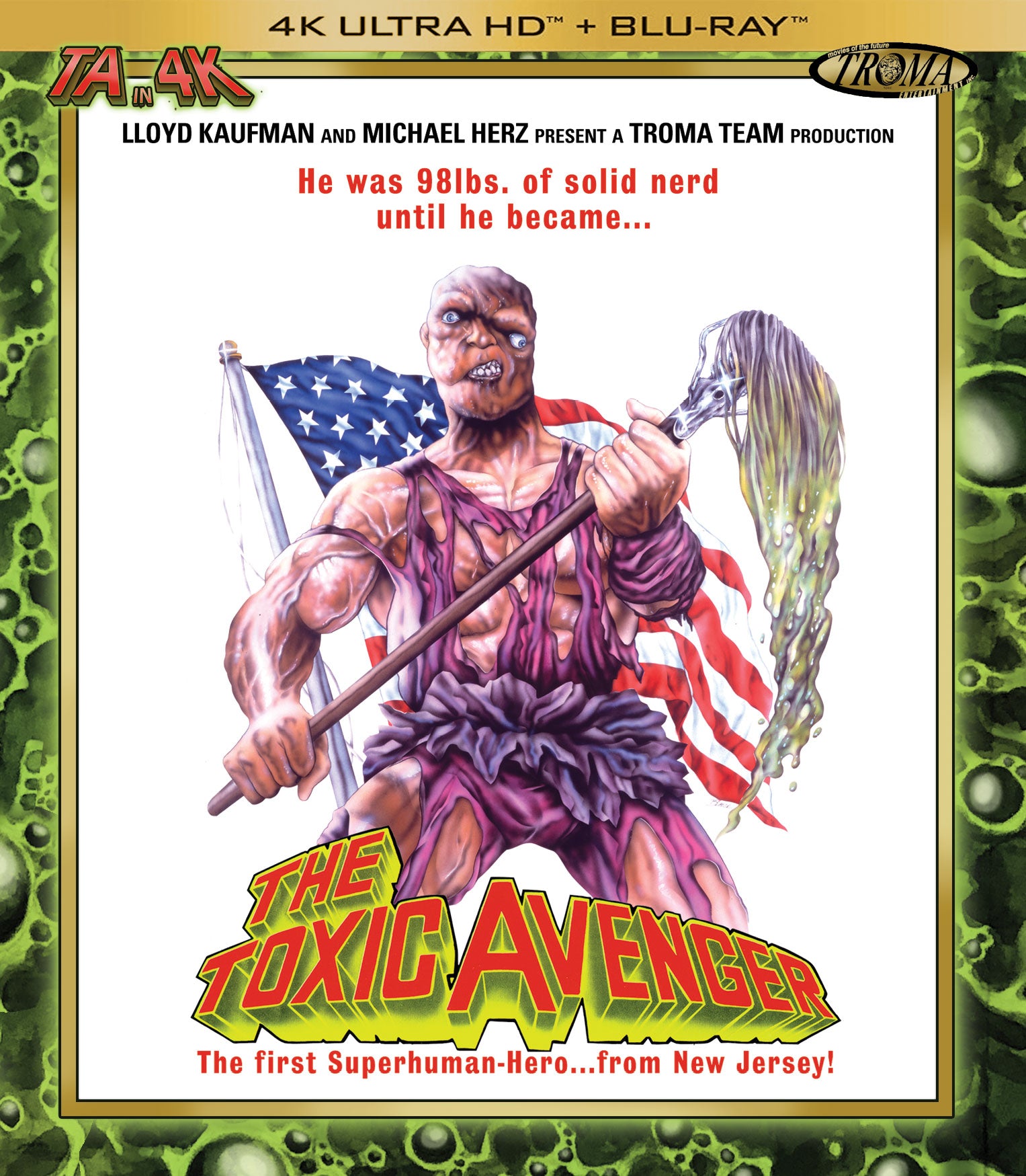 THE TOXIC AVENGER 4K UHD/BLU-RAY