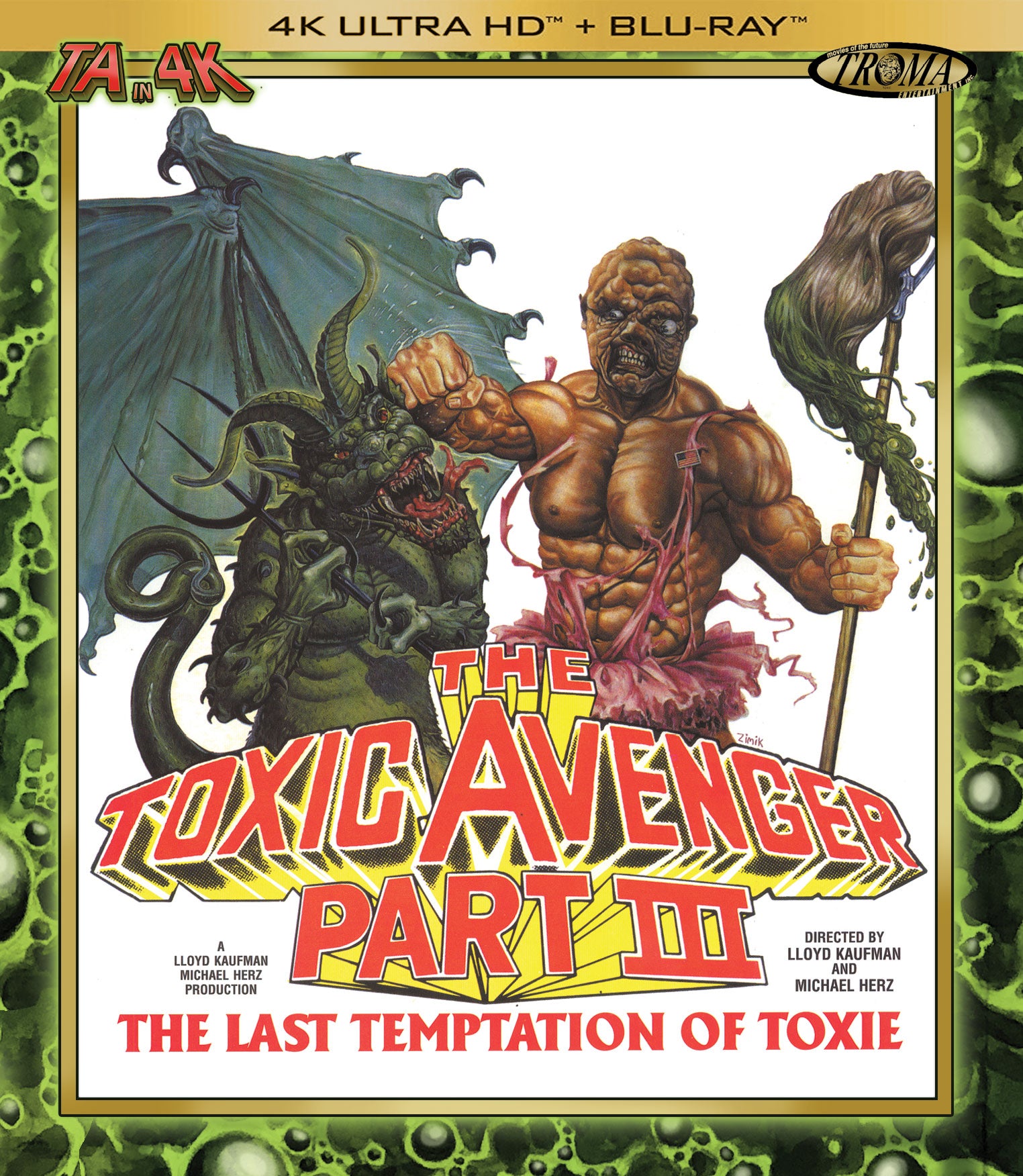 THE TOXIC AVENGER III 4K UHD/BLU-RAY