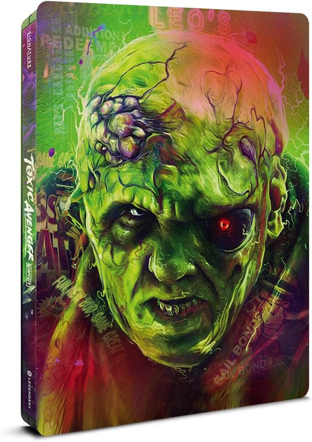 THE TOXIC AVENGER (2025) (REGION FREE/B IMPORT - LIMITED EDITION) 4K UHD/BLU-RAY STEELBOOK