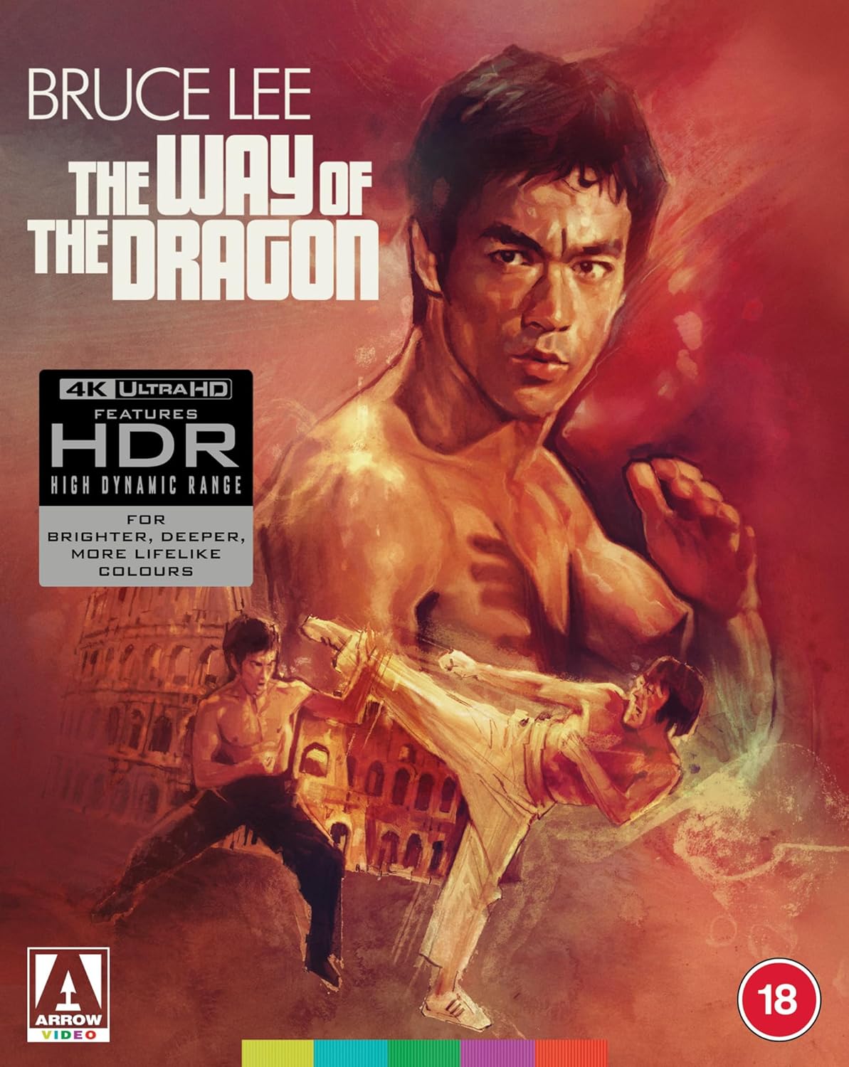 THE WAY OF THE DRAGON (REGION FREE/B IMPORT LIMITED EDITION) 4K UHD/BLU-RAY