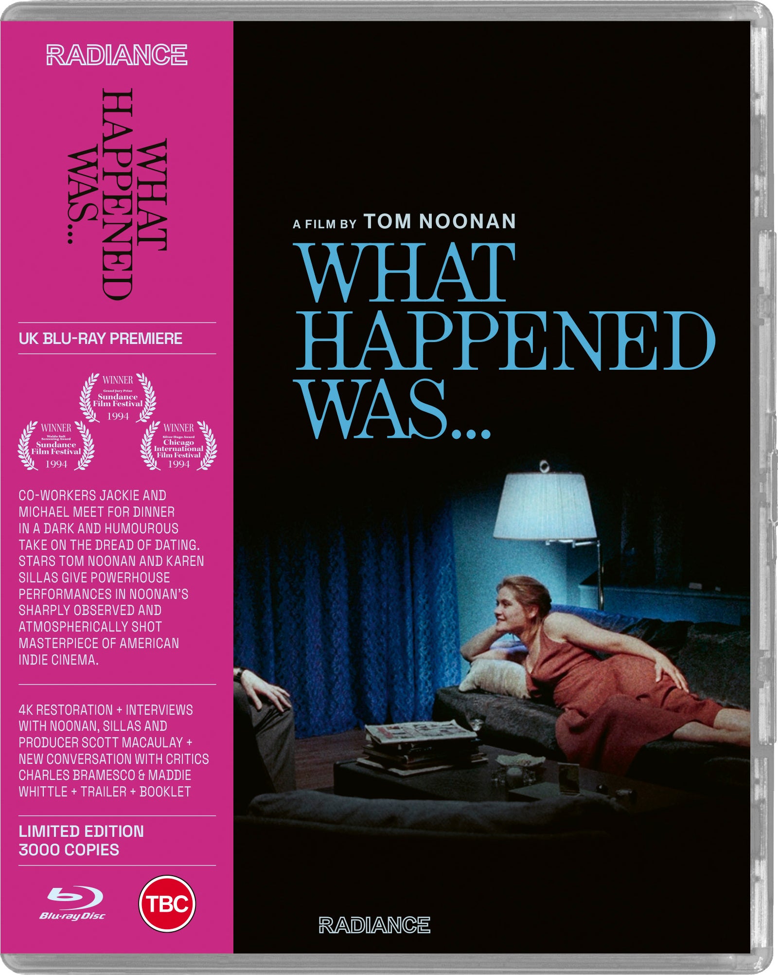 WHAT HAPPENED WAS (REGION FREE IMPORT - LIMITED EDITION) BLU-RAY