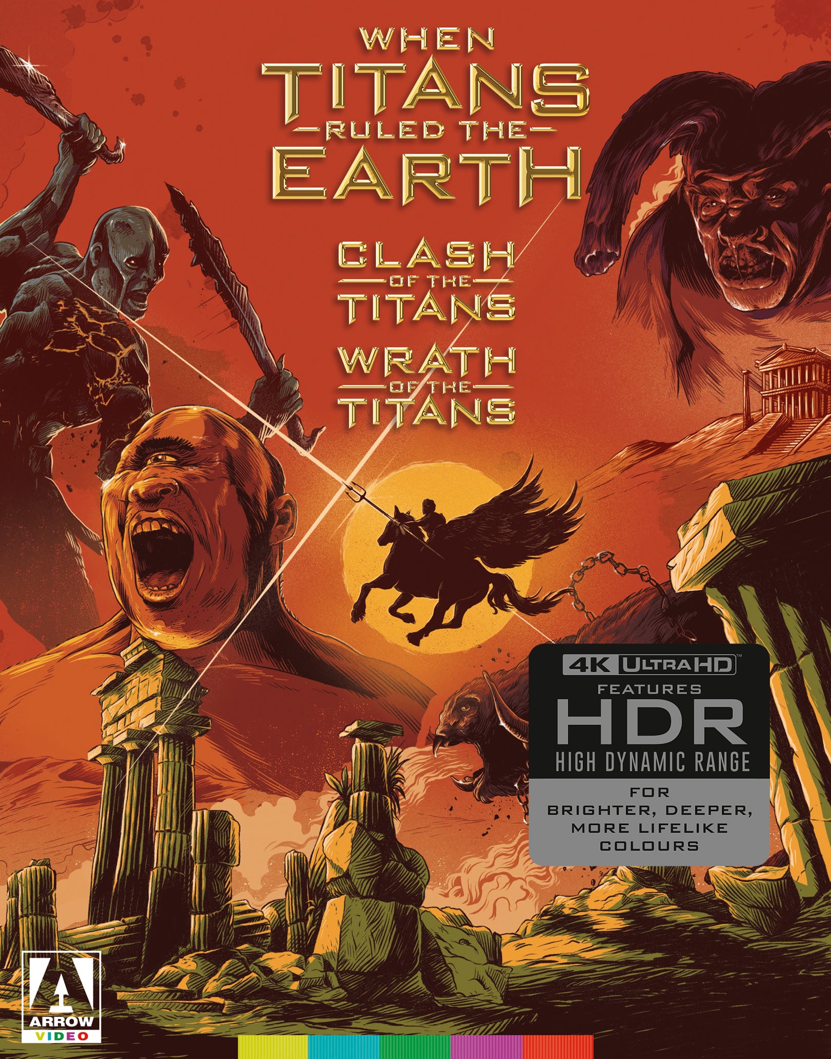WHEN TITANS RULED THE EARTH (LIMITED EDITION) 4K UHD