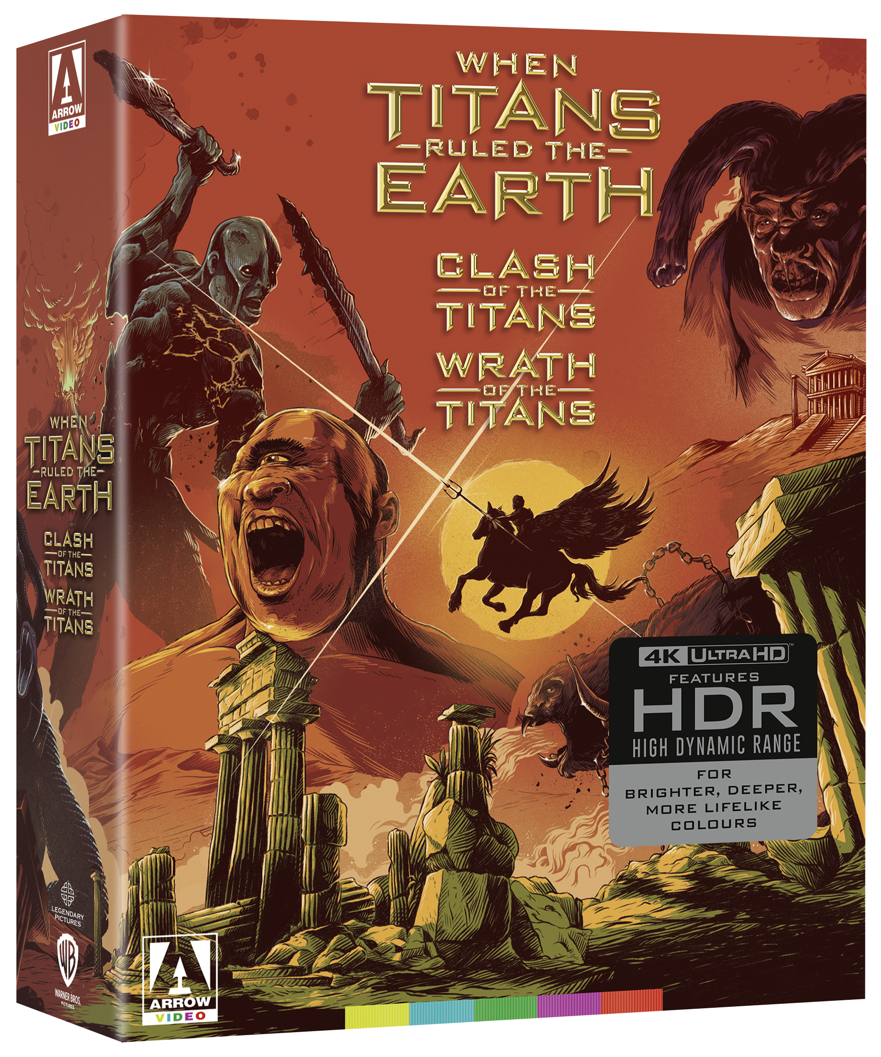 WHEN TITANS RULED THE EARTH (LIMITED EDITION) 4K UHD
