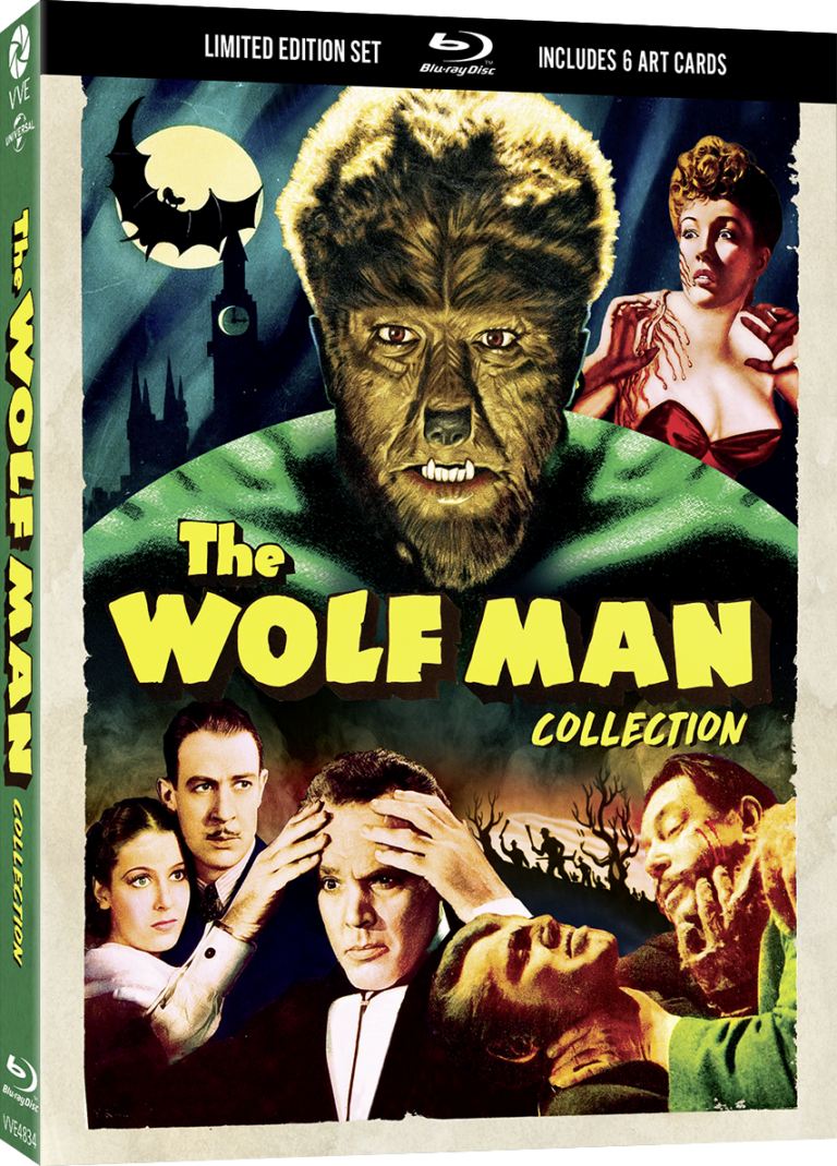 THE WOLF MAN COLLECTION (REGION FREE IMPORT - LIMITED EDITION) BLU-RAY