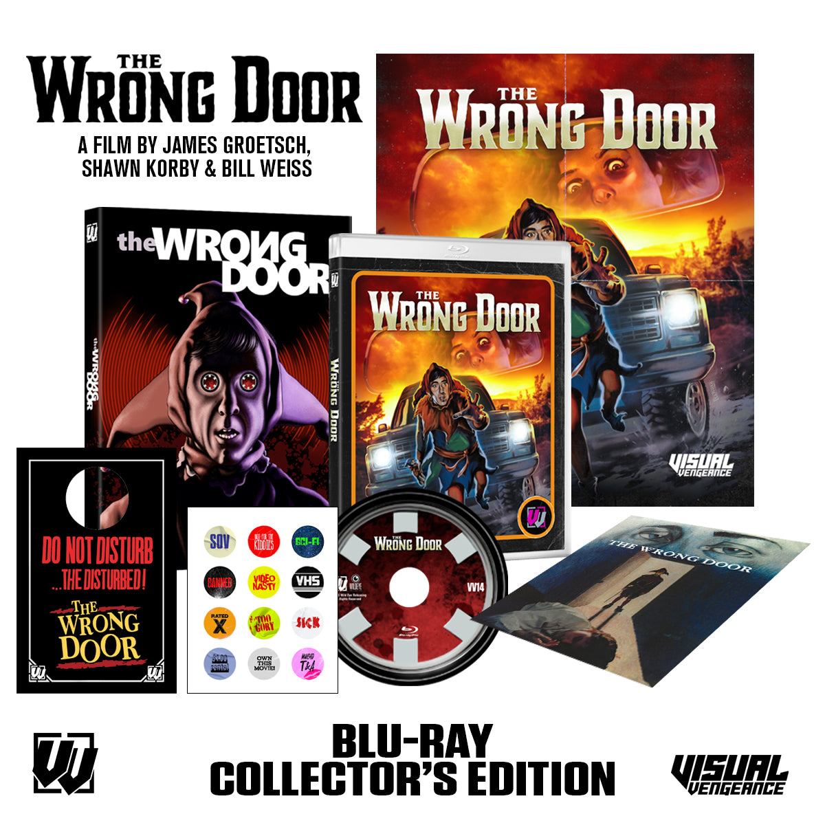 THE WRONG DOOR BLU-RAY