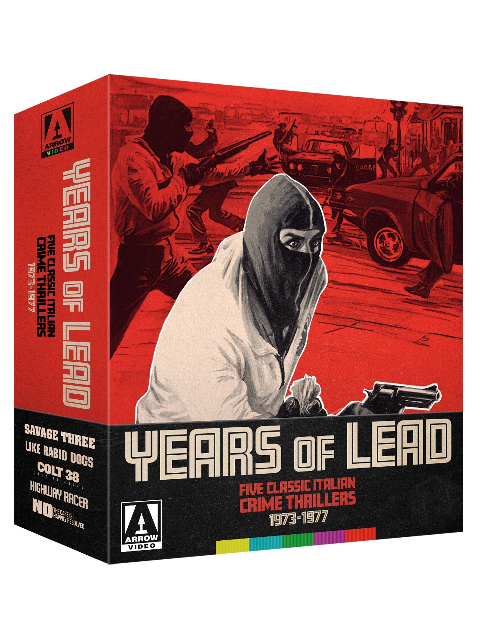 Years Of Lead: Five Classic Italian Crime Thrillers 1973-1977 (Limited Edition) Blu-Ray Blu-Ray