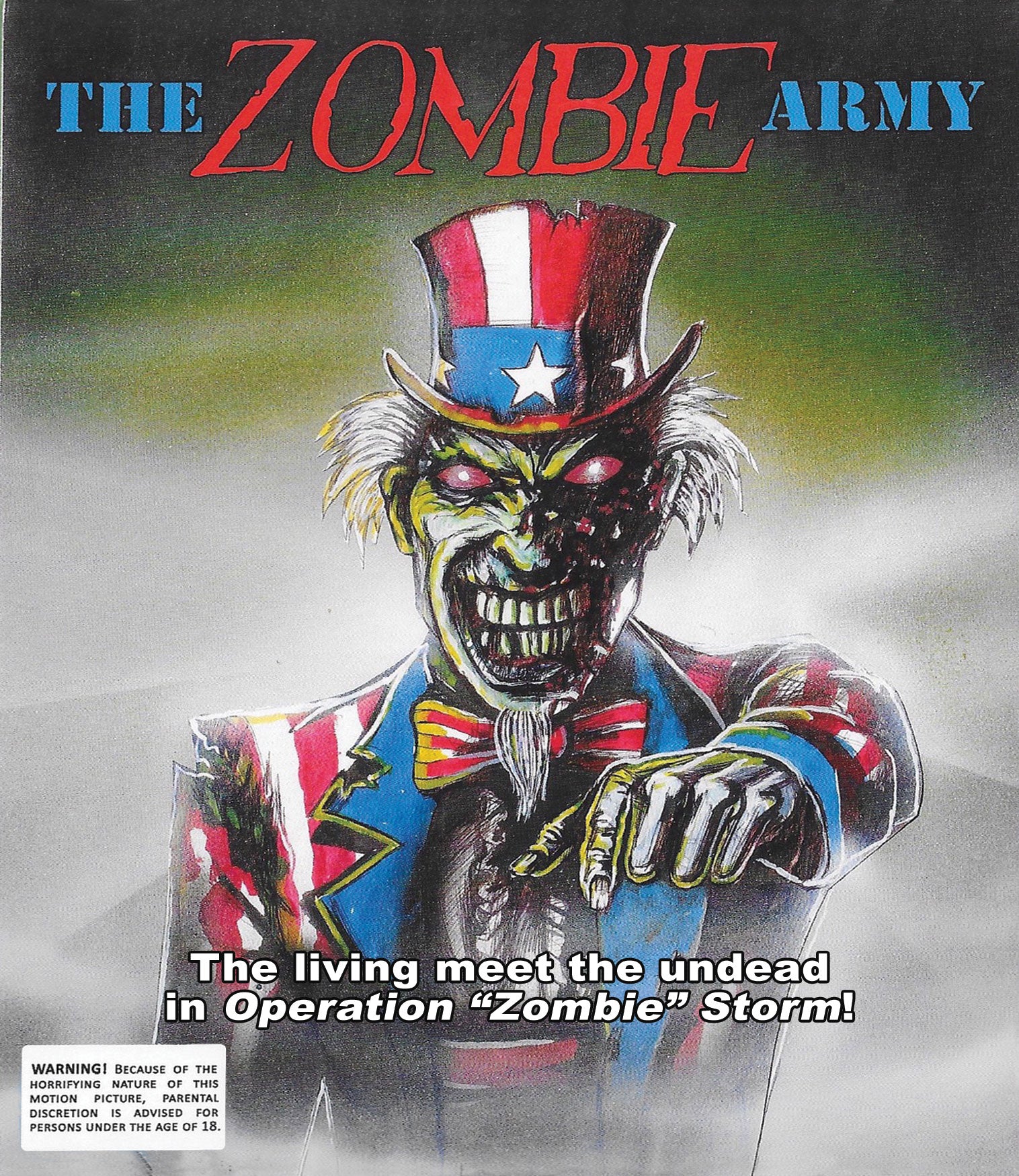 THE ZOMBIE ARMY BLU-RAY