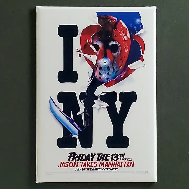 FRIDAY THE 13TH PART VIII: JASON TAKES MANHATTAN MAGNET