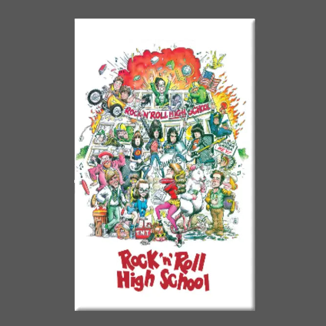 ROCK N ROLL HIGH SCHOOL MAGNET