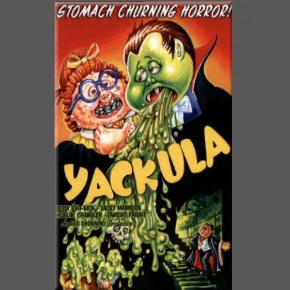 GARBAGE PAIL KIDS YACKULA MAGNET