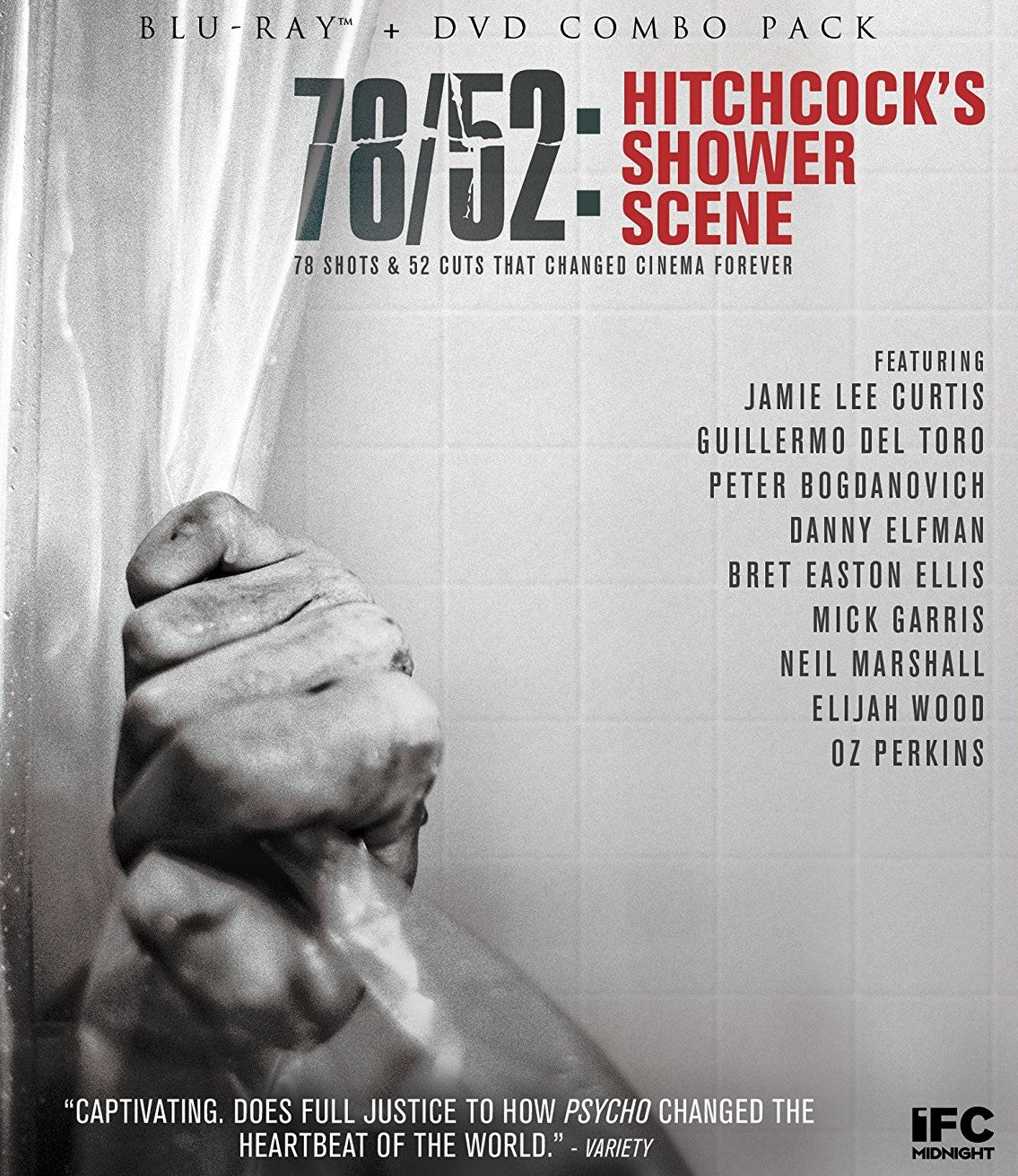 78/52: Hitchcocks Shower Scene Blu-Ray/dvd Blu-Ray