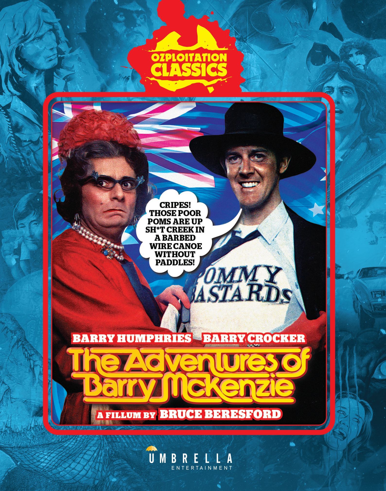 THE ADVENTURES OF BARRY MCKENZIE (REGION FREE IMPORT) BLU-RAY