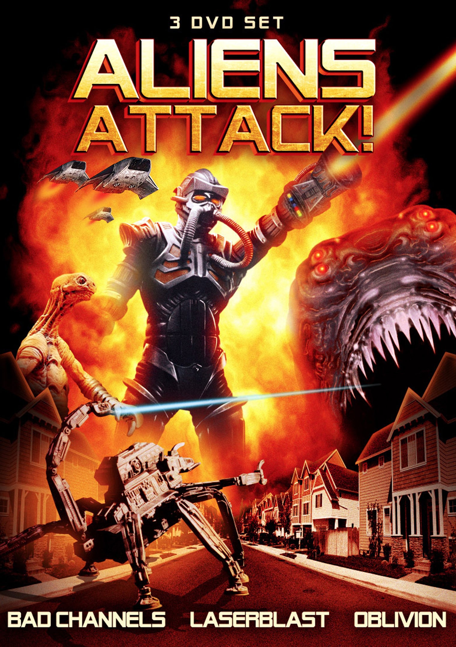 ALIENS ATTACK 3-PACK DVD