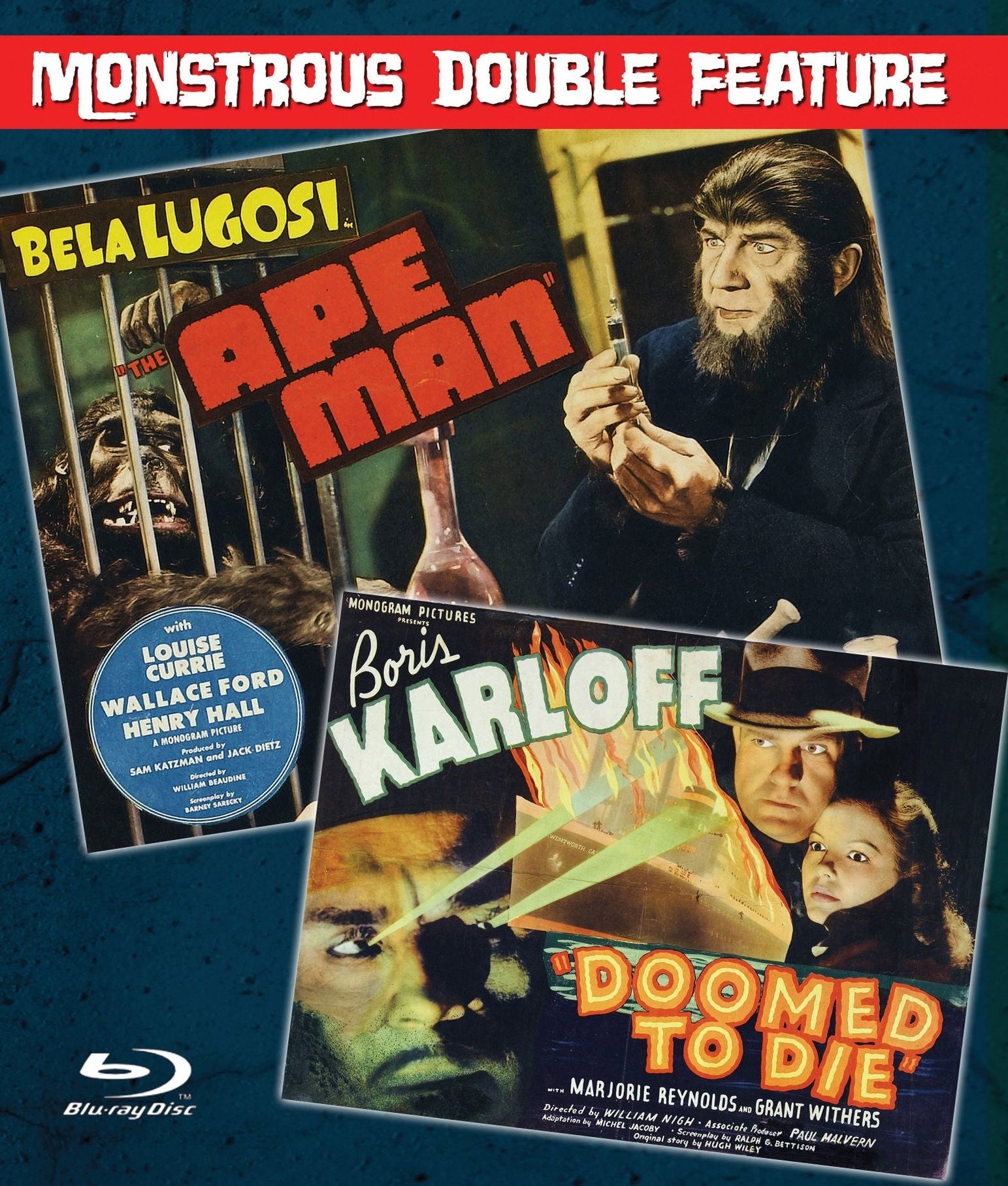 The Ape Man / Doomed To Die Blu-Ray Blu-Ray