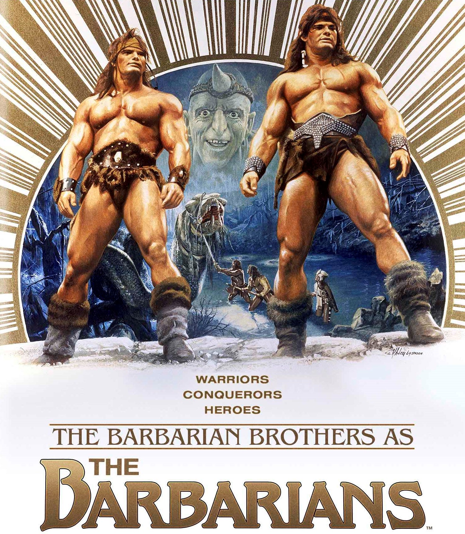 THE BARBARIANS BLU-RAY