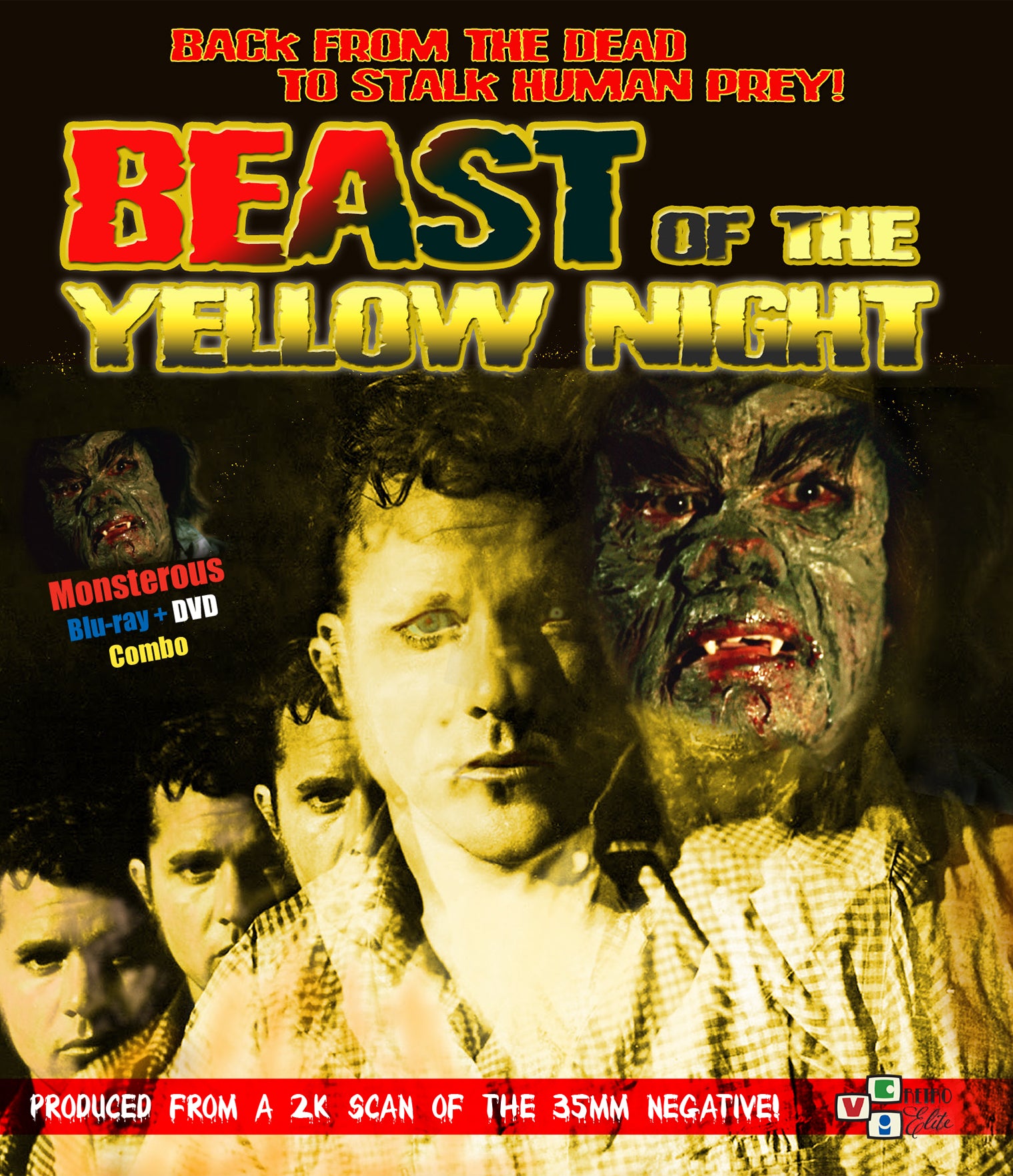 BEAST OF THE YELLOW NIGHT BLU-RAY/DVD