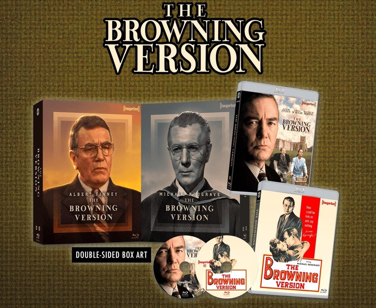 THE BROWNING VERSION (REGION FREE IMPORT - LIMITED EDITION) BLU-RAY