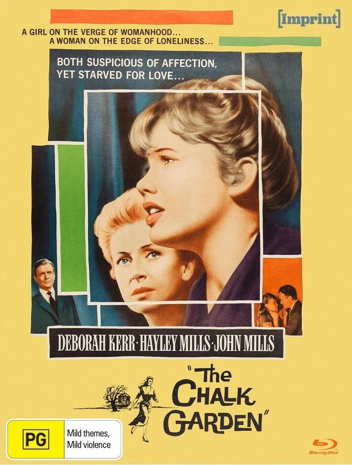 THE CHALK GARDEN (REGION FREE IMPORT - LIMITED EDITION) BLU-RAY