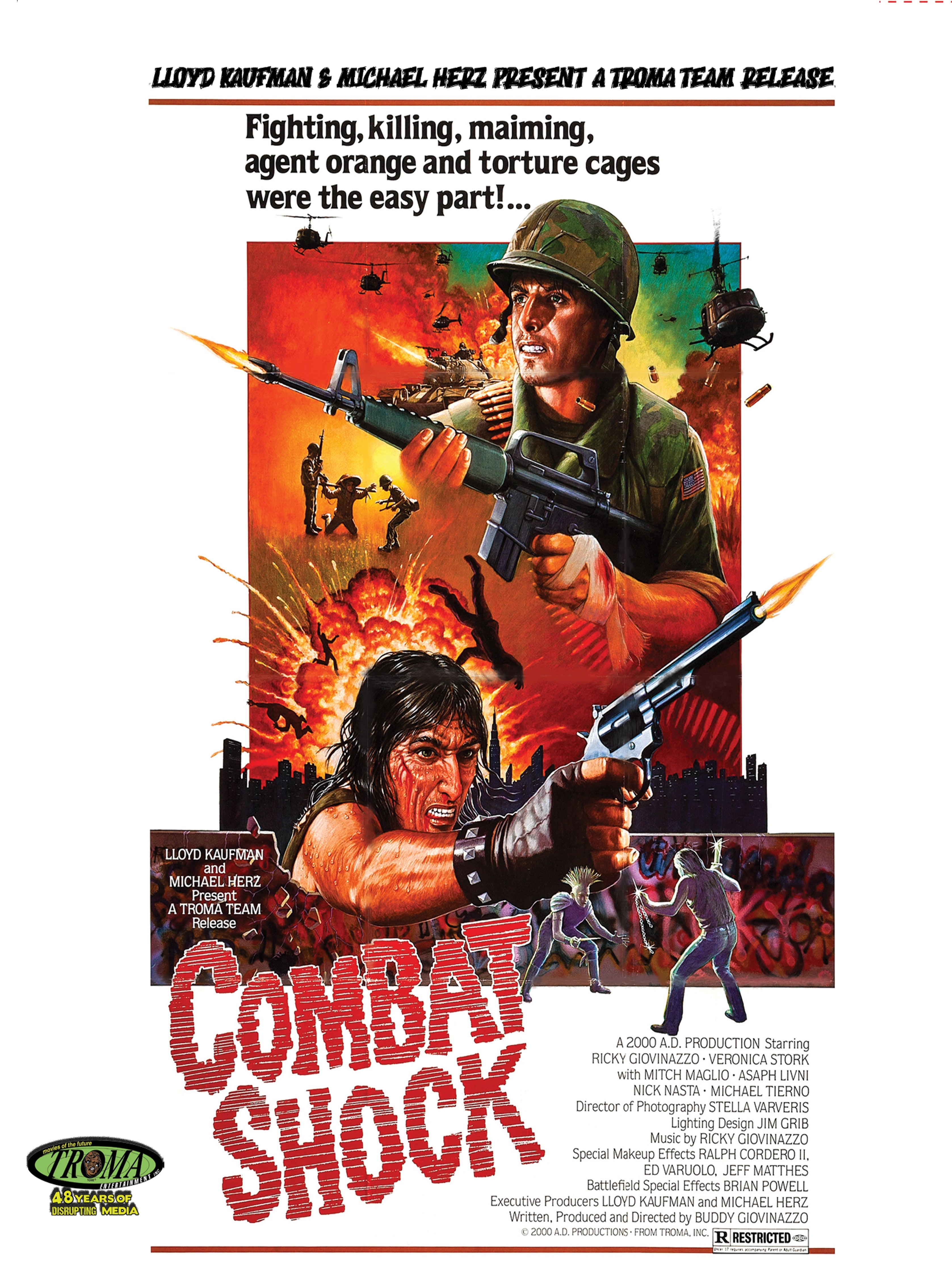 COMBAT SHOCK BLU-RAY