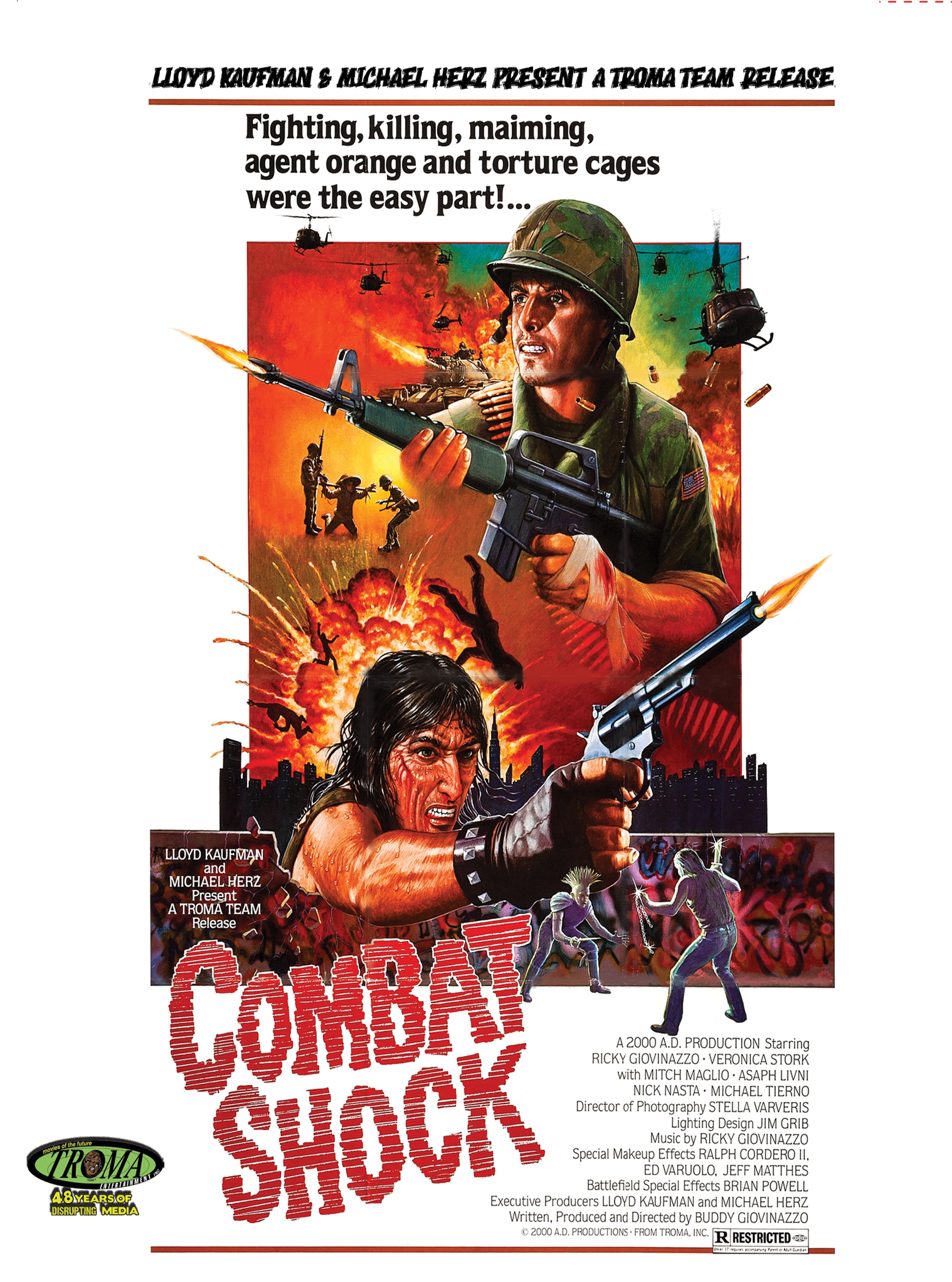 Combat Shock Blu-Ray [Pre-Order] Blu-Ray