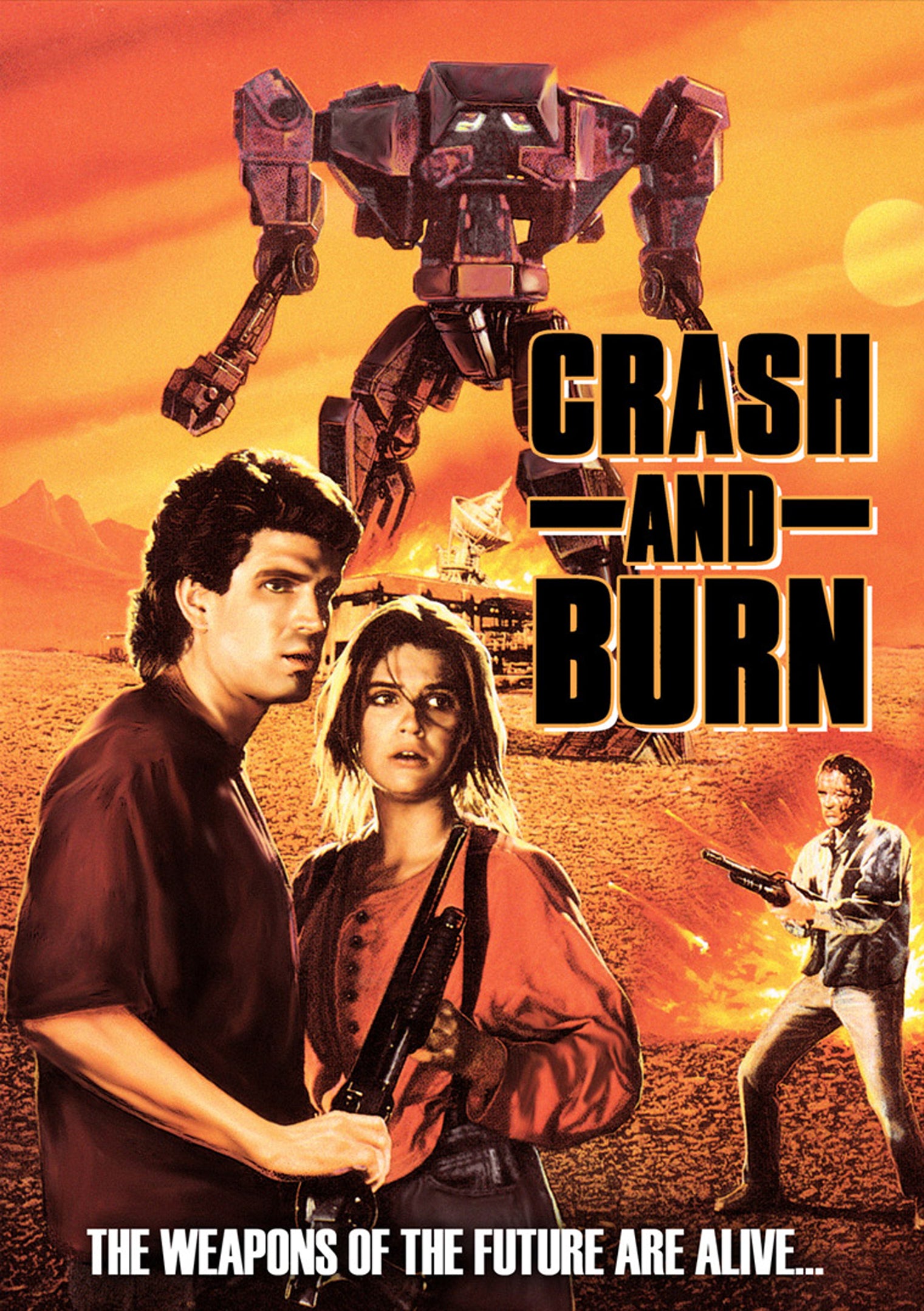 CRASH AND BURN DVD
