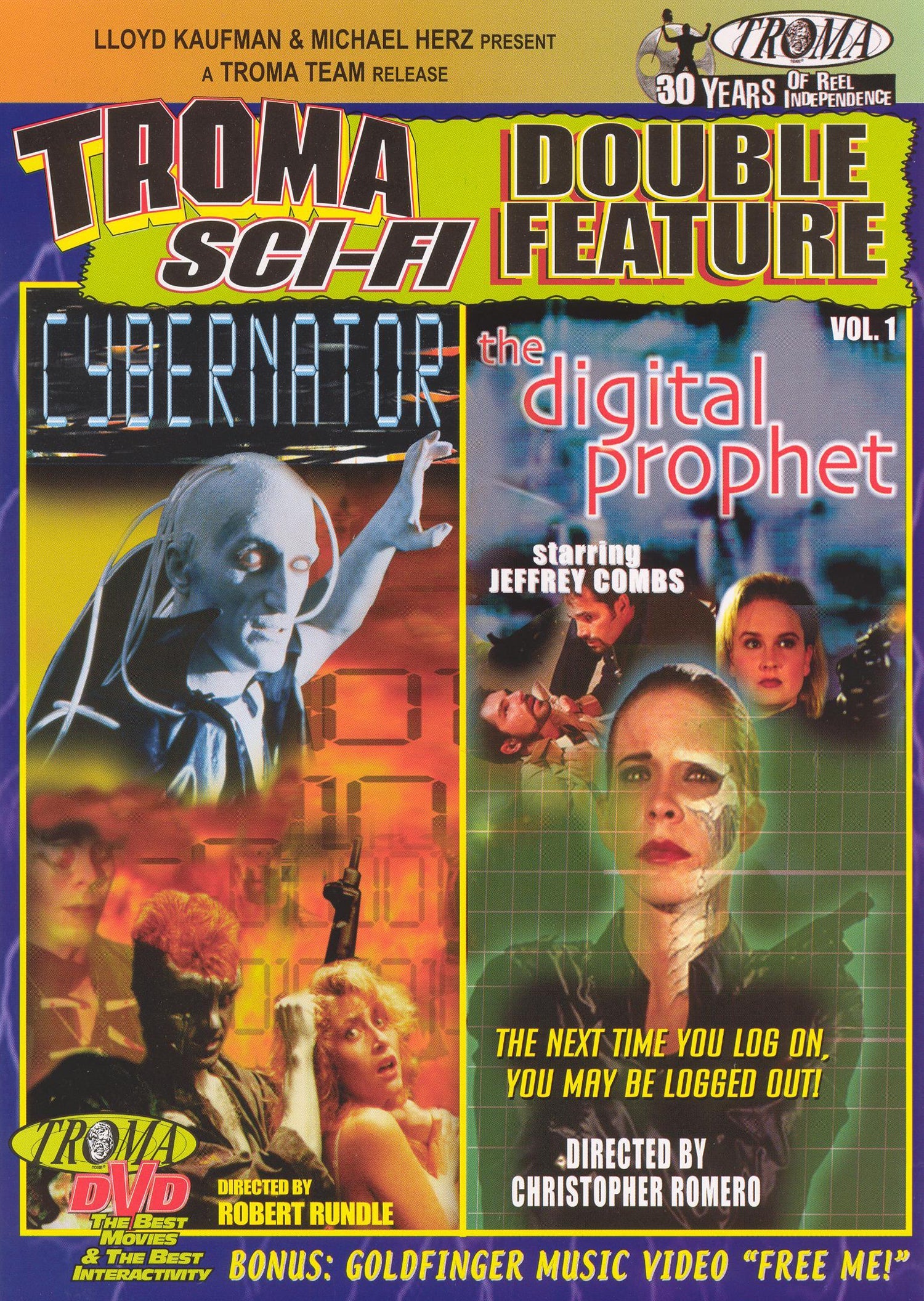 Cybernator / Digital Prophet Dvd