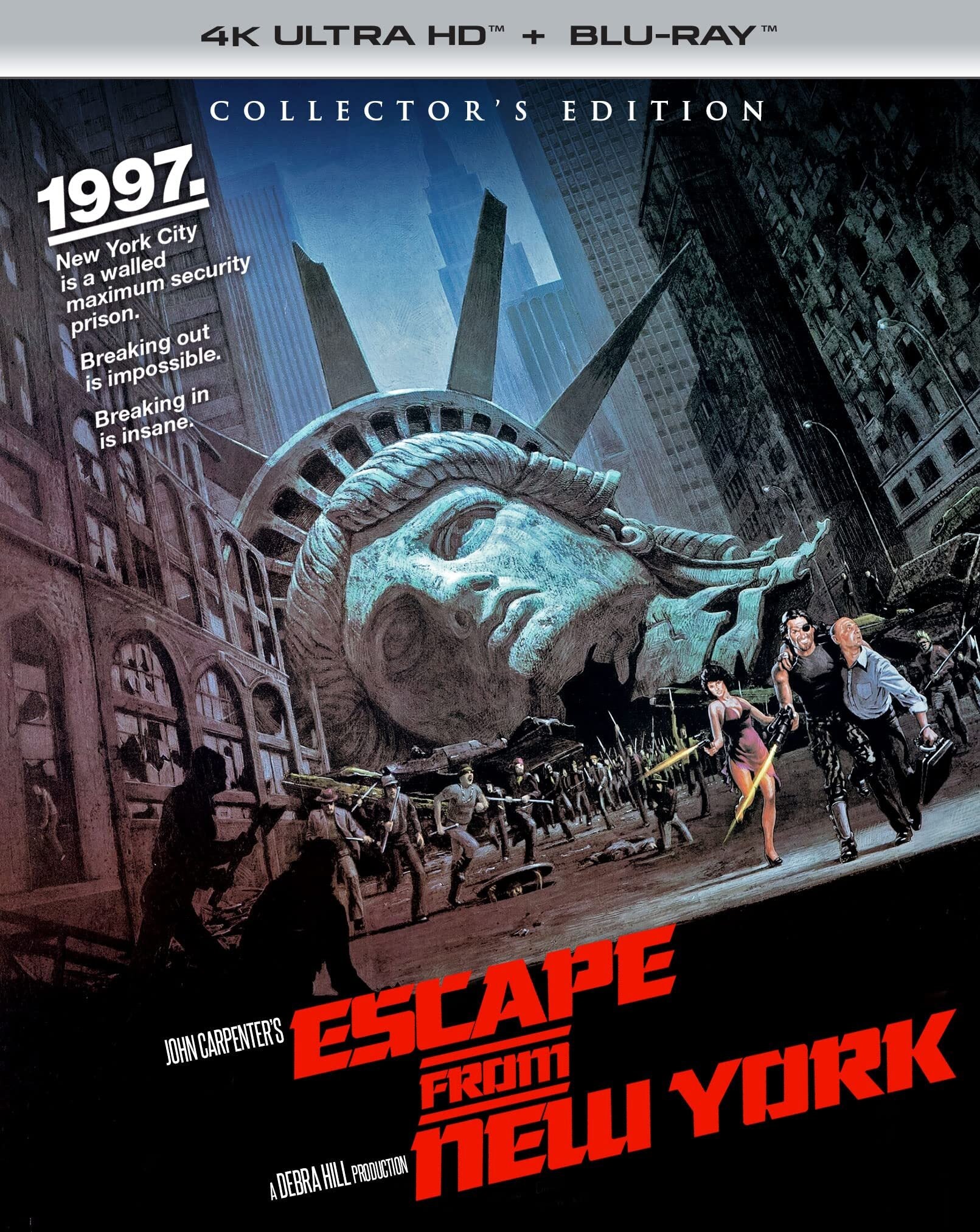 ESCAPE FROM NEW YORK 4K UHD/BLU-RAY
