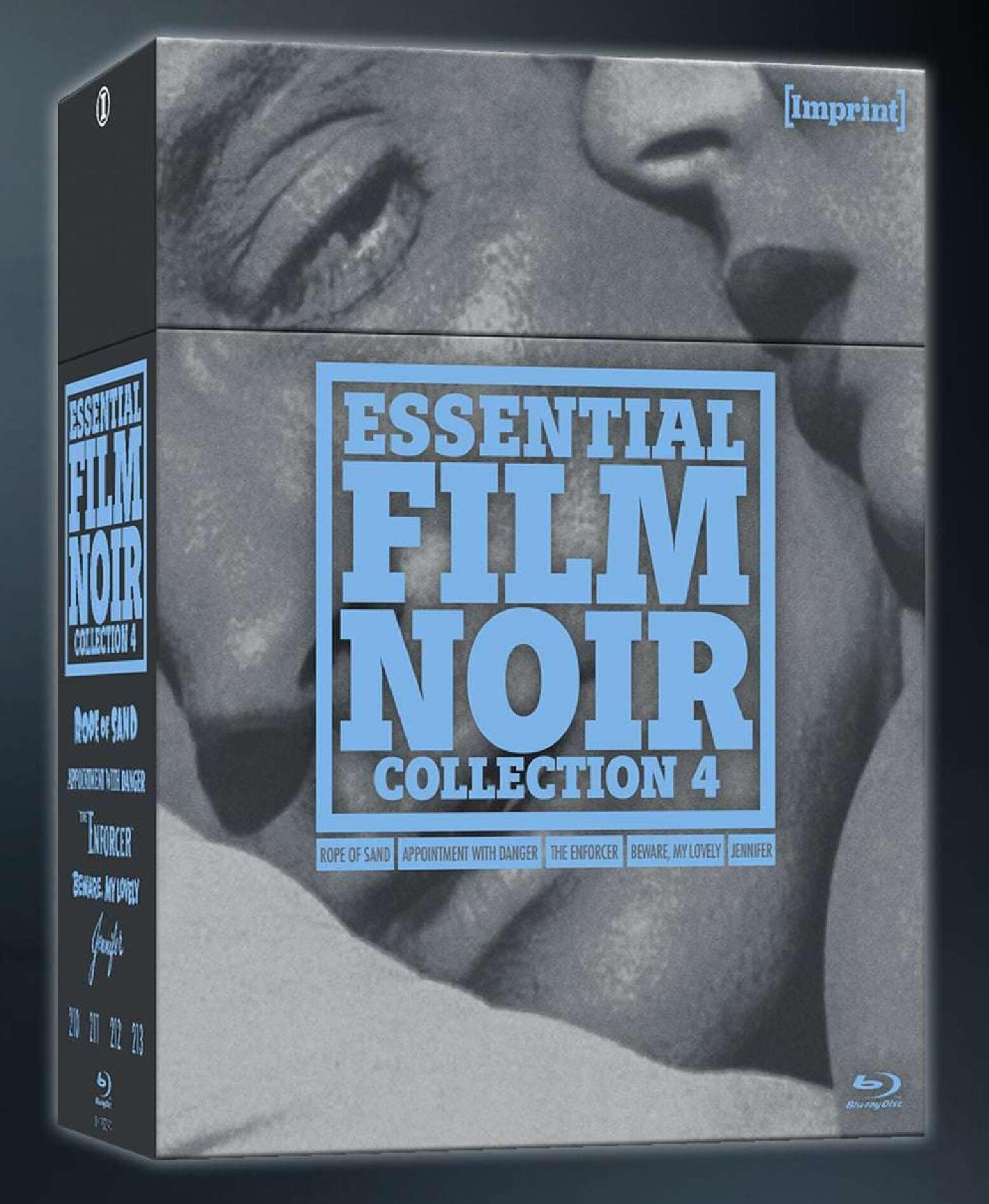 ESSENTIAL FILM NOIR COLLECTION 4 (REGION FREE IMPORT - LIMITED EDITION) BLU-RAY