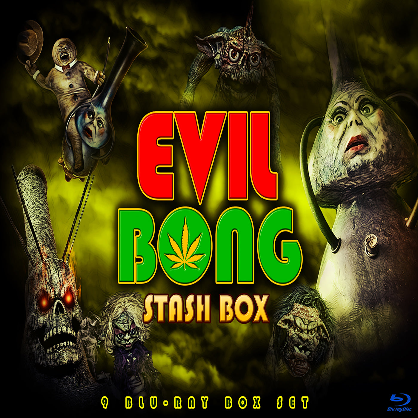 Evil Bong Stash Box Blu-Ray Blu-Ray