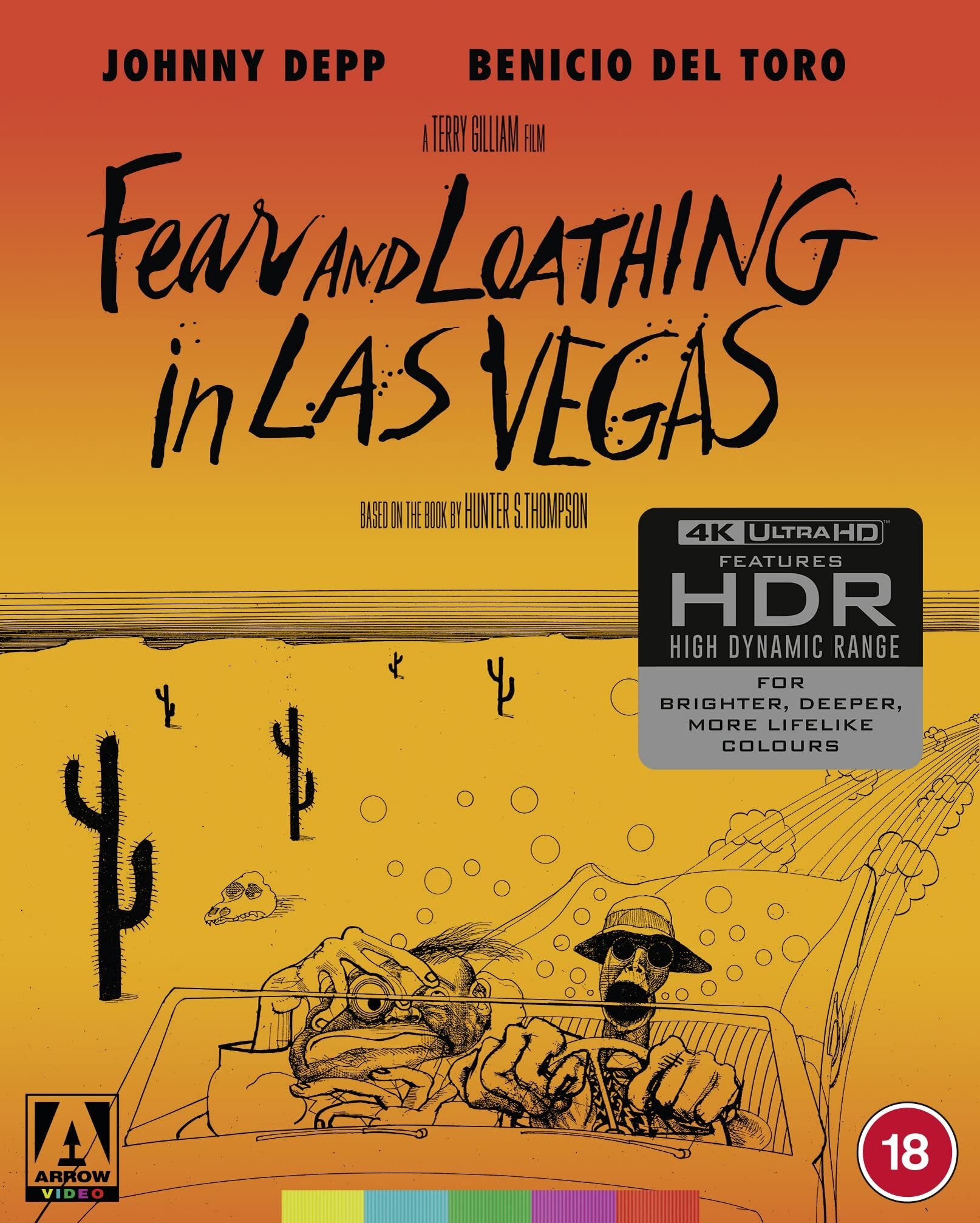 FEAR AND LOATHING IN LAS VEGAS (REGION FREE IMPORT - LIMITED EDITION) 4K UHD