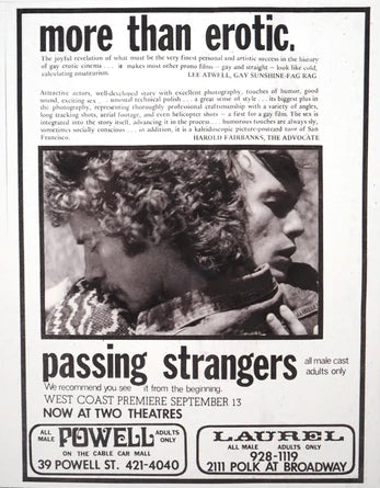 PASSING STRANGERS AND FORBIDDEN LETTERS TWO FILMS BY ARTHUR J BRESSAN JR LIMITED EDITION BLU RAY