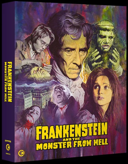FRANKENSTEIN AND THE MONSTER FROM HELL (REGION B IMPORT - LIMITED EDITION) BLU-RAY