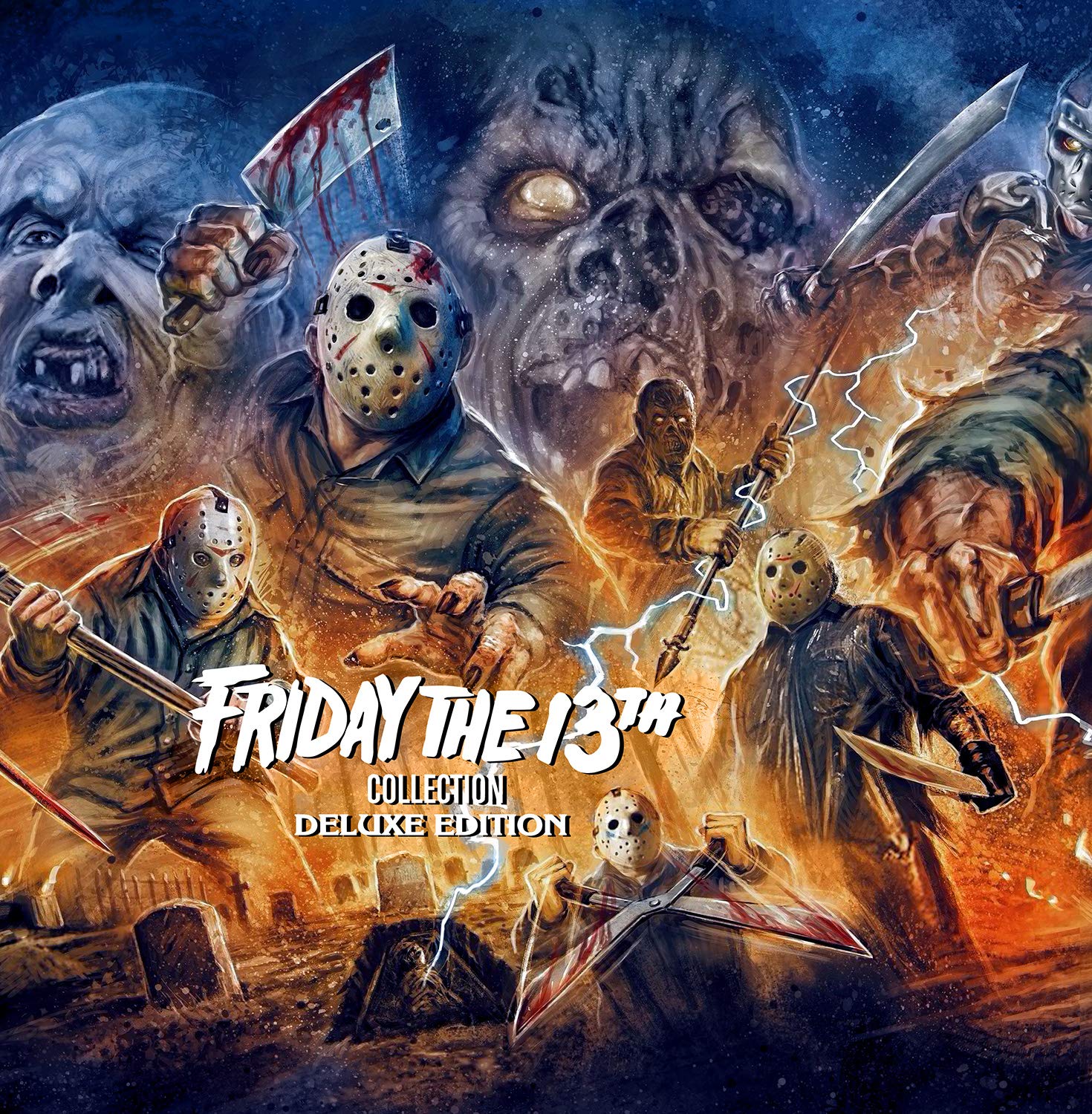 Friday The 13Th Collection (Deluxe Limited Edition) Blu-Ray Blu-Ray