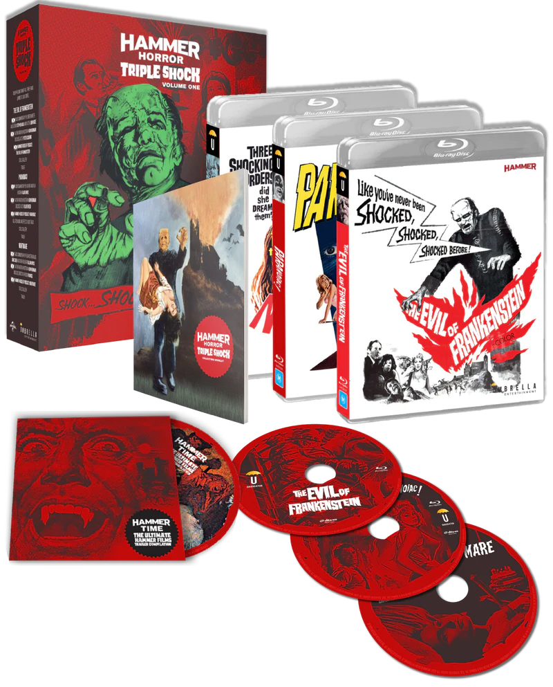 HAMMER HORROR VOLUME 1 (REGION FREE IMPORT) BLU-RAY