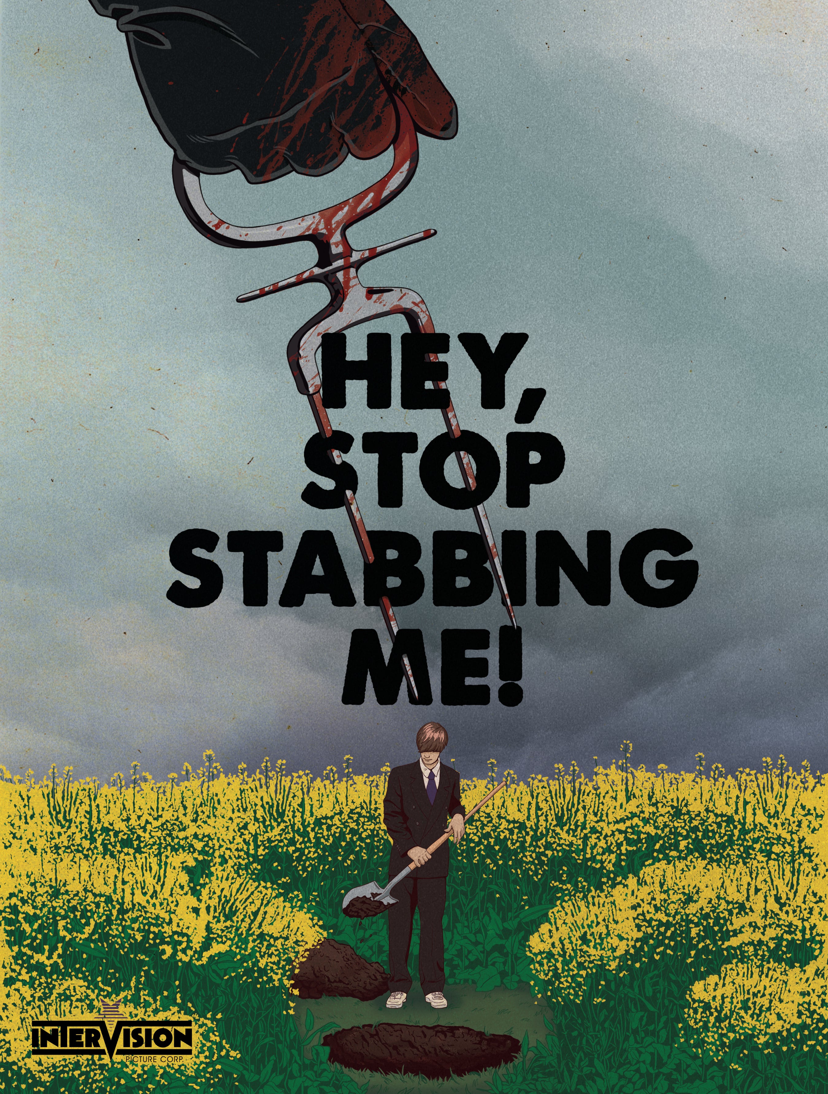 HEY, STOP STABBING ME BLU-RAY