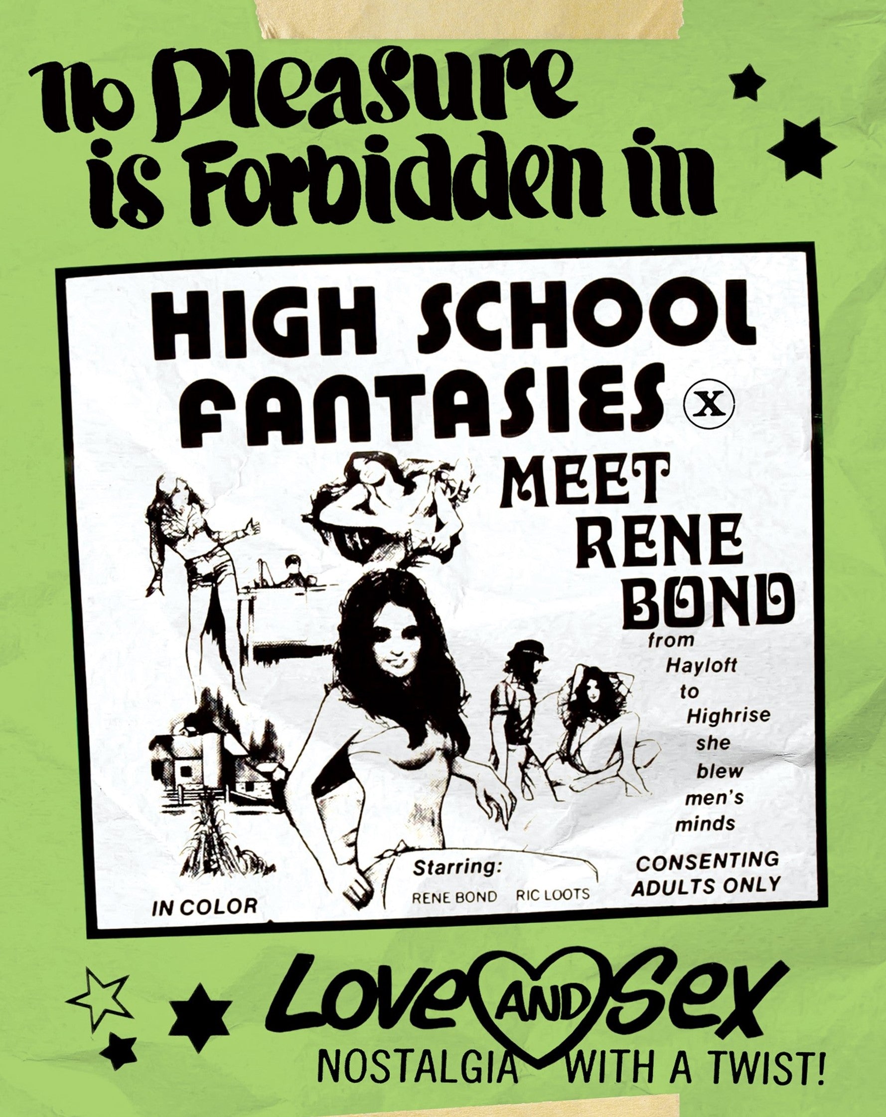 HIGH SCHOOL FANTASIES (LIMITED EDITION) BLU-RAY