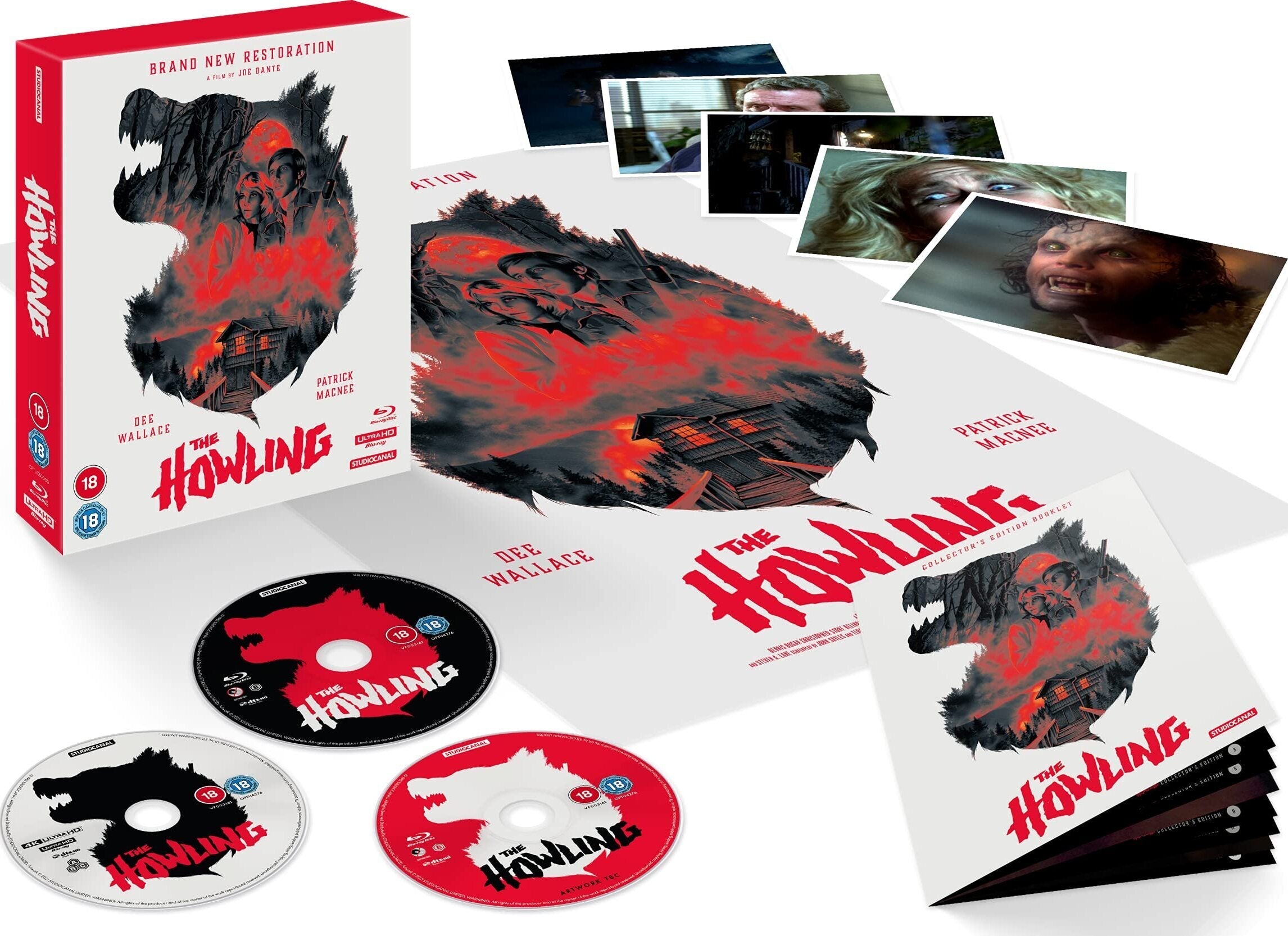 The Howling (Limited Edition - Region Free/b Import) 4K Uhd/blu-Ray Ultra Hd