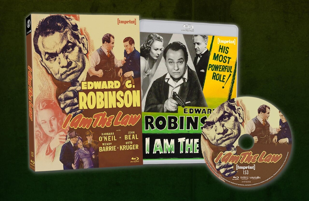 I AM THE LAW (REGION FREE IMPORT - LIMITED EDITION) BLU-RAY
