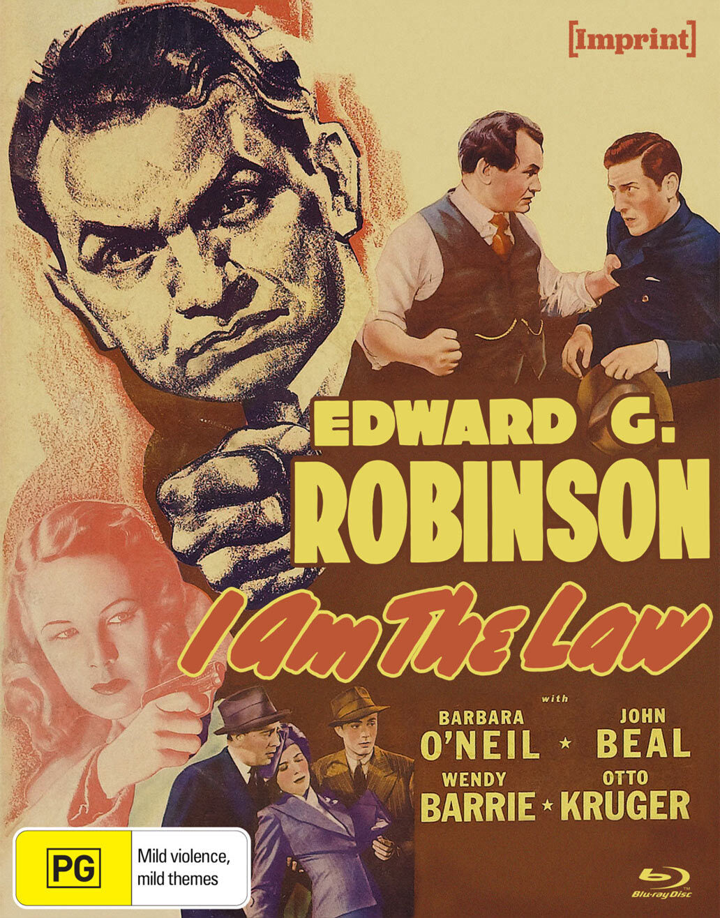 I AM THE LAW (REGION FREE IMPORT - LIMITED EDITION) BLU-RAY
