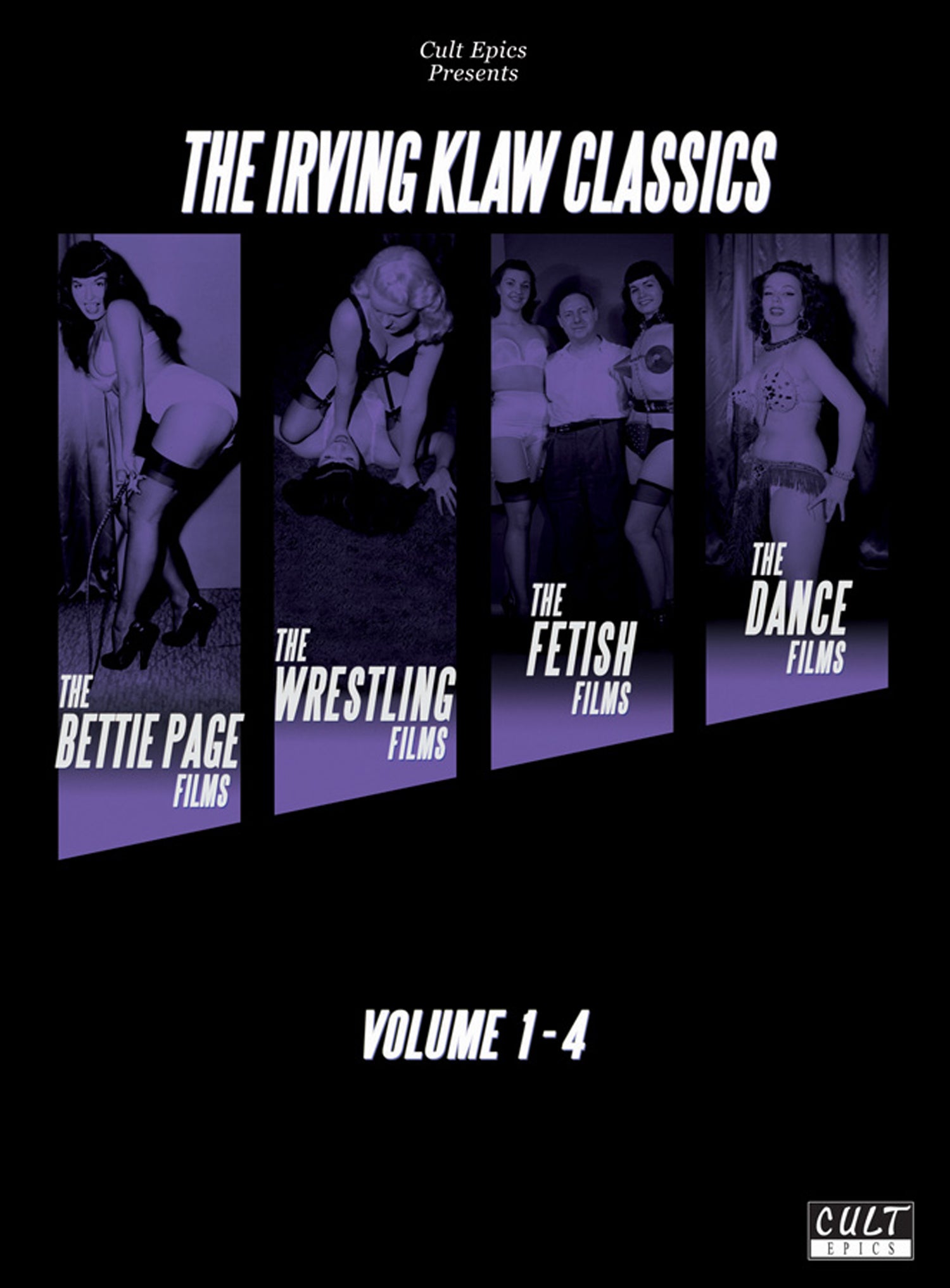 THE IRVING KLAW CLASSICS VOLUMES 1-4 DVD