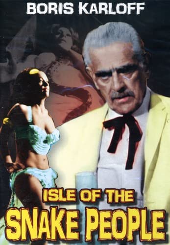 ISLE OF THE SNAKE PEOPLE DVD
