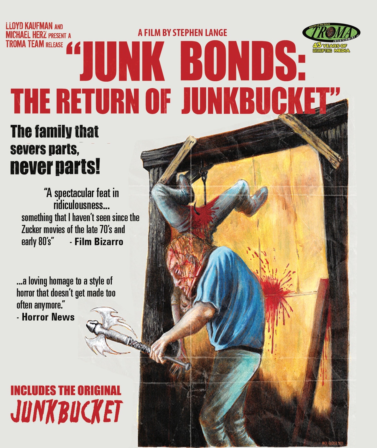 JUNKBUCKET / JUNK BONDS: THE RETURN OF JUNKBUCKET BLU-RAY